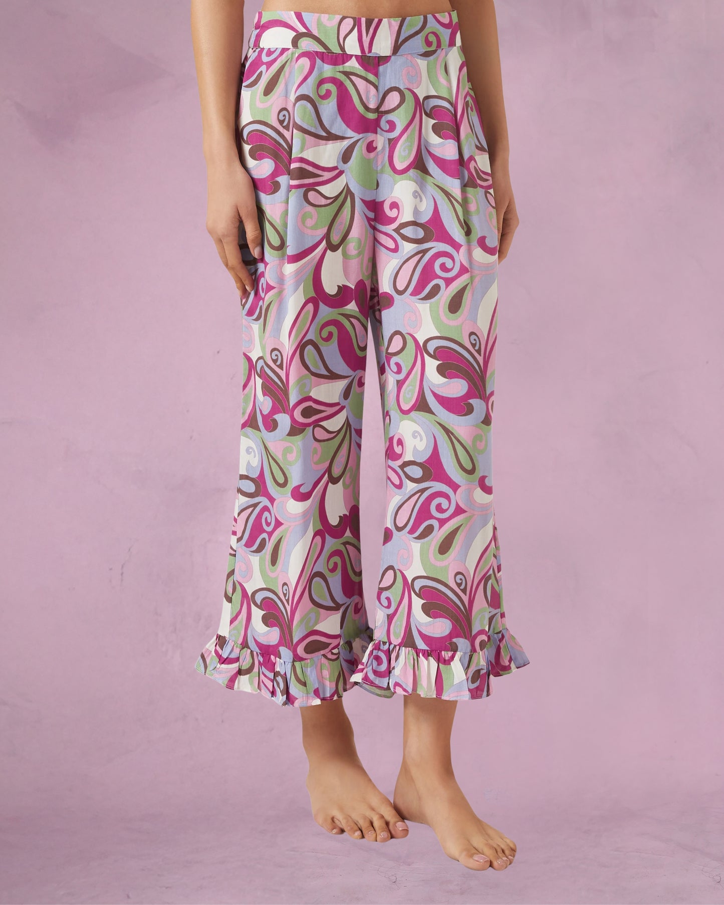 Selene magenta swirl set