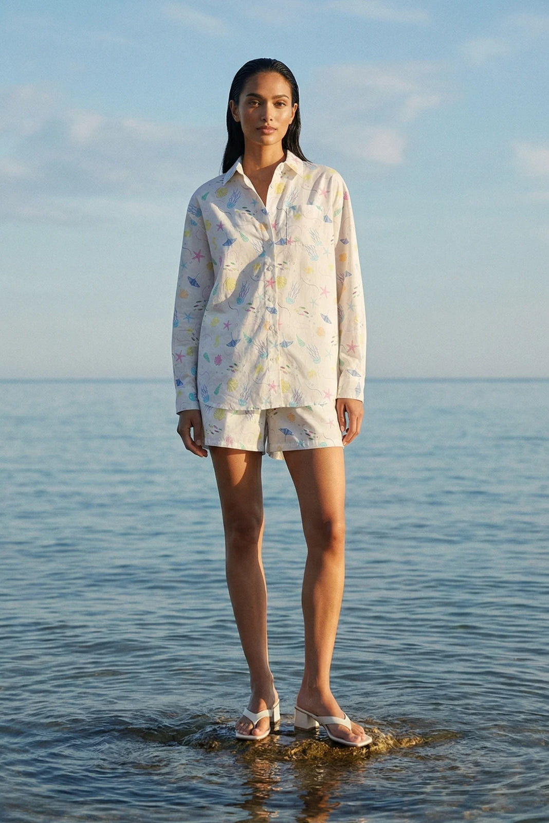 Jessie Oceanus organic cotton set