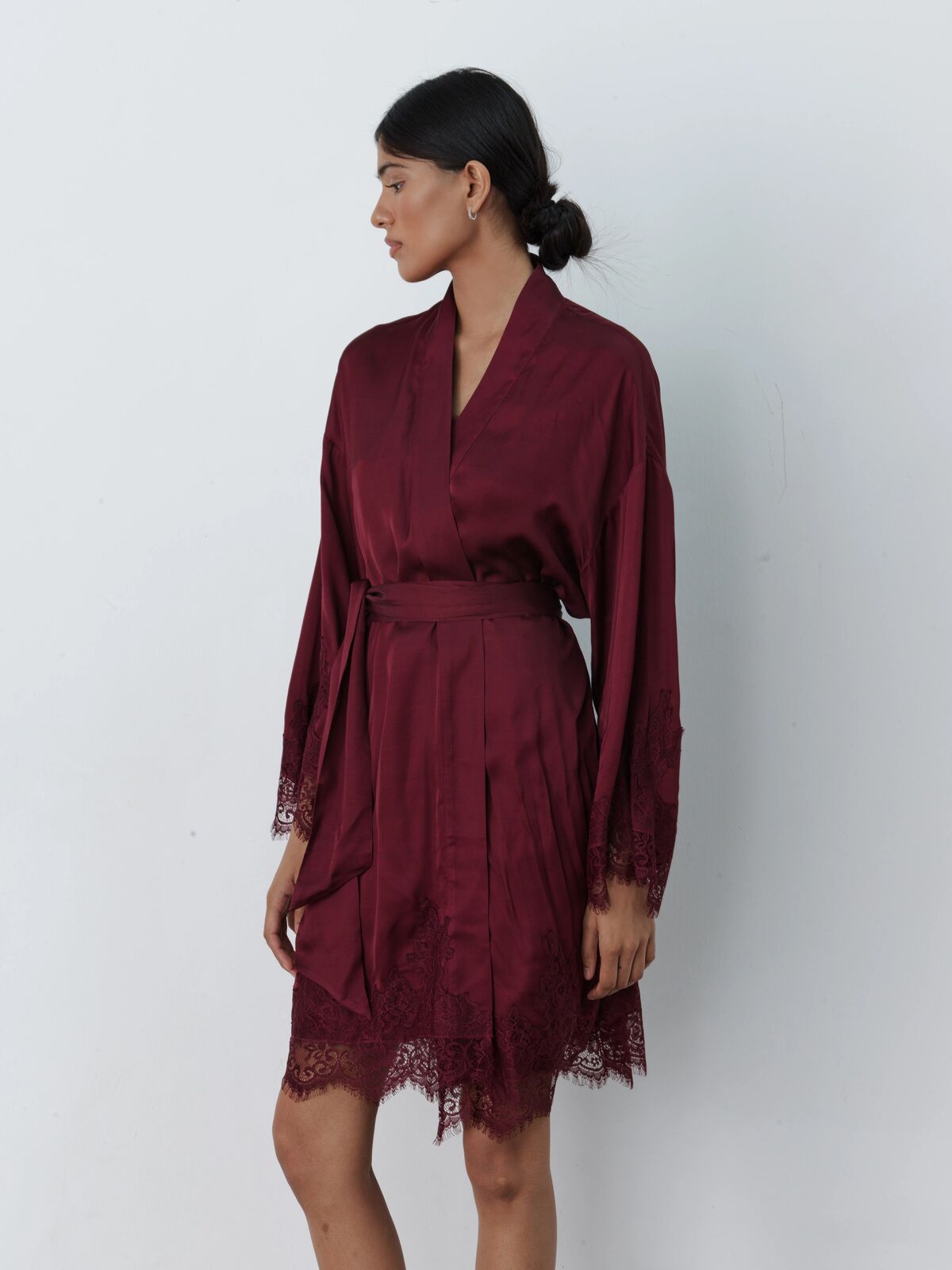 Venice lace robe
