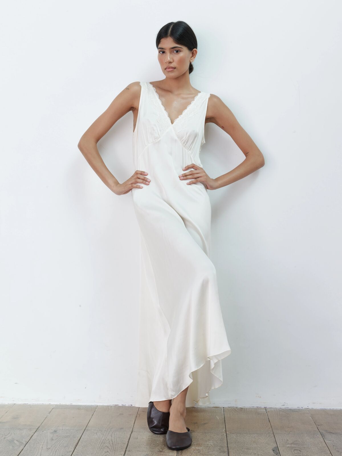 Shauna satin dress