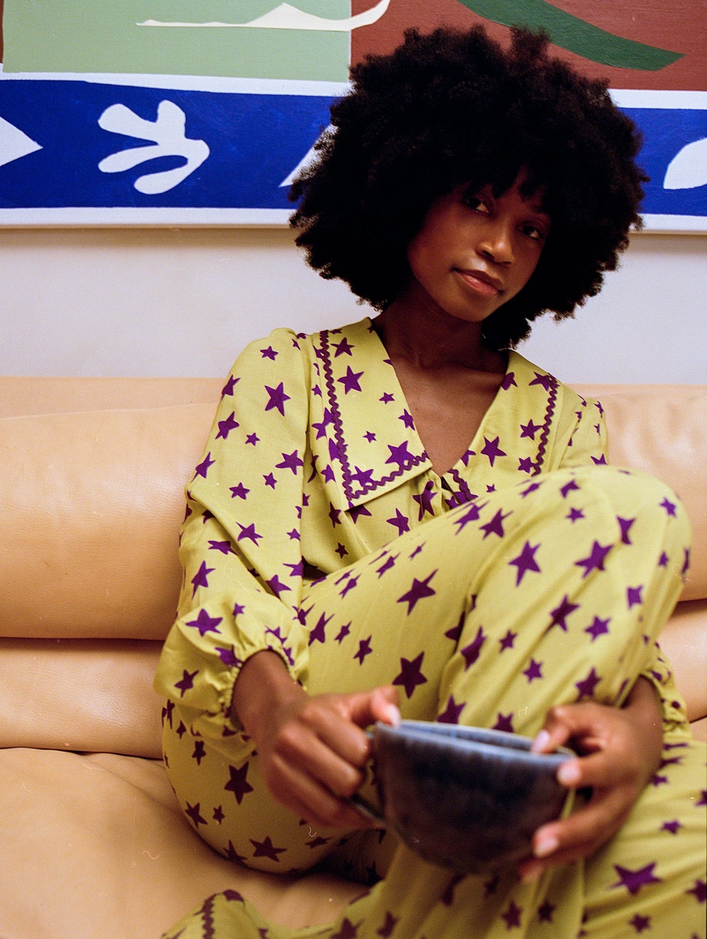 FRENCHIE Wobbly Star Green SS