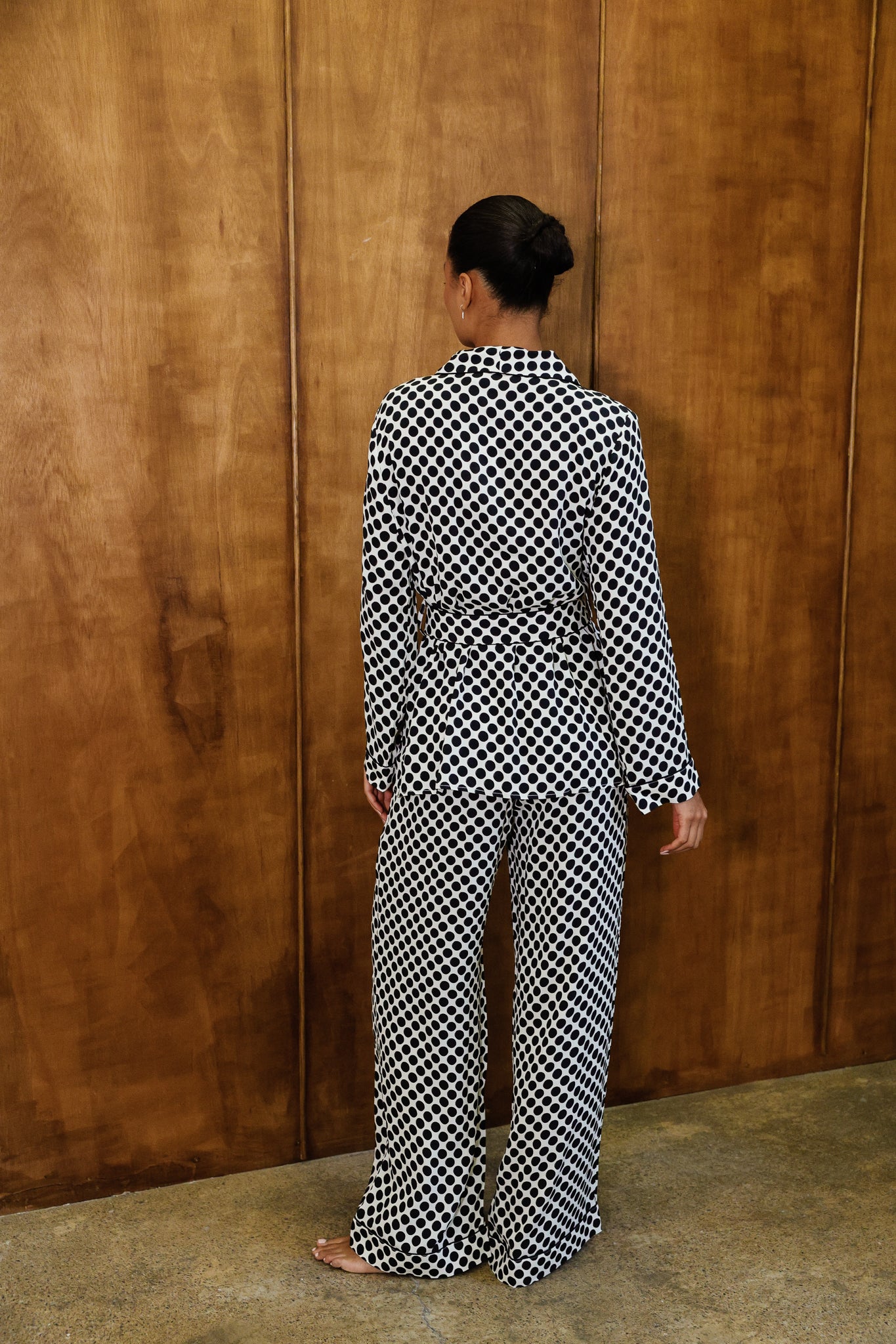 Rizzo Polka Dot Smoking Suit