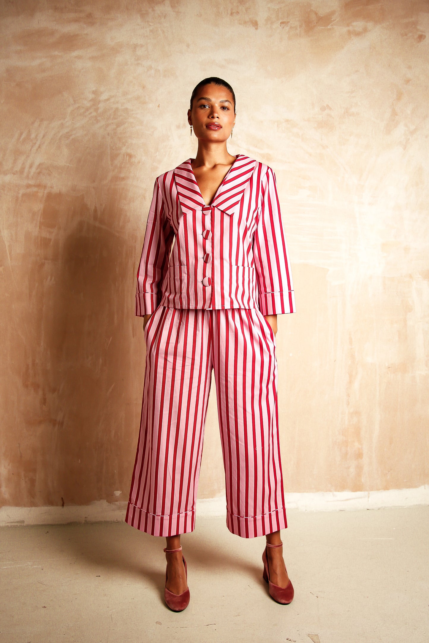Demi Candy Stripe Set