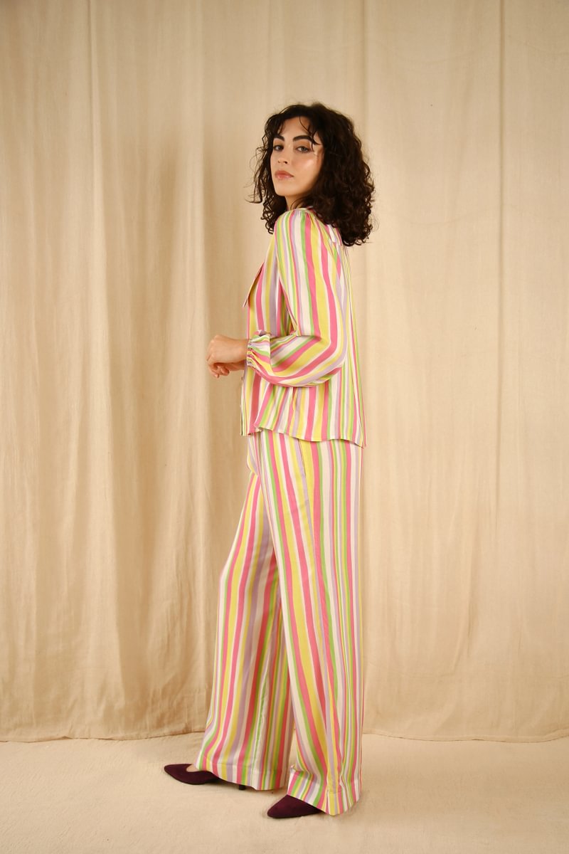 Frenchie pyjama set Rainbow