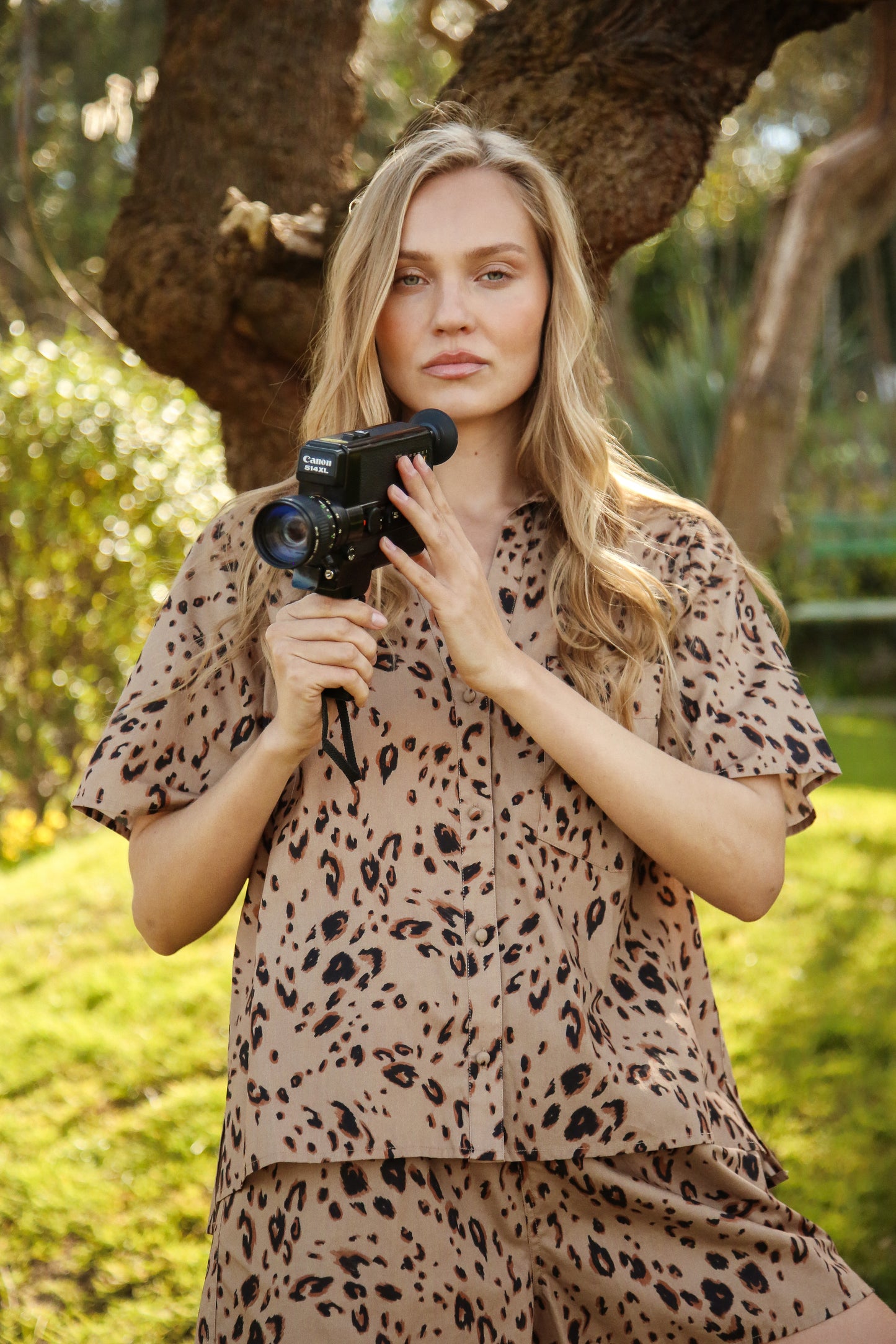 Matilda Brushstroke Leopard Set