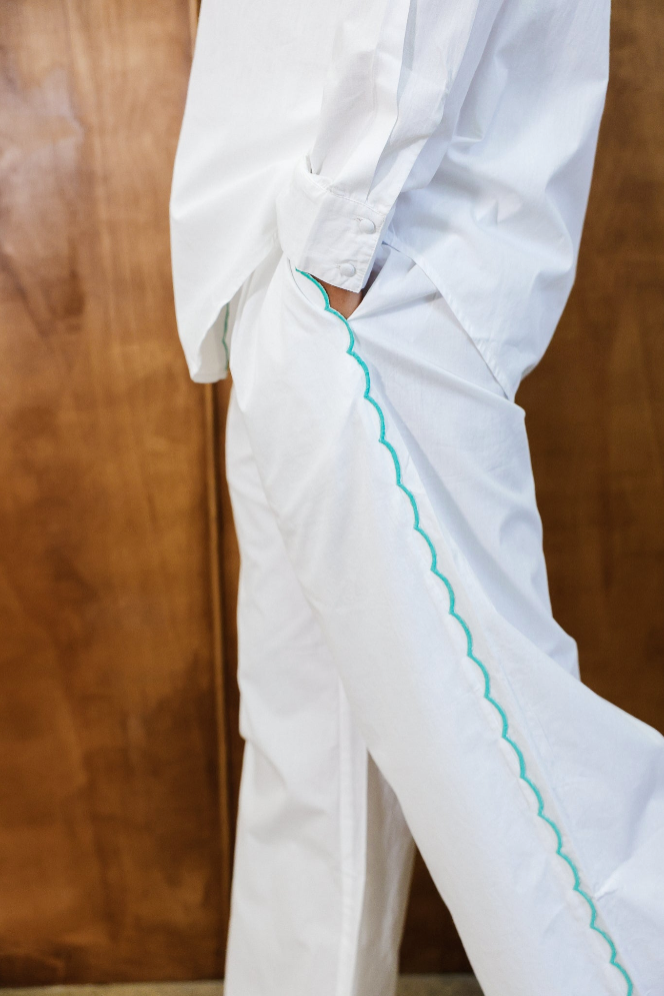 Ariel White Organic Cotton Set Sample