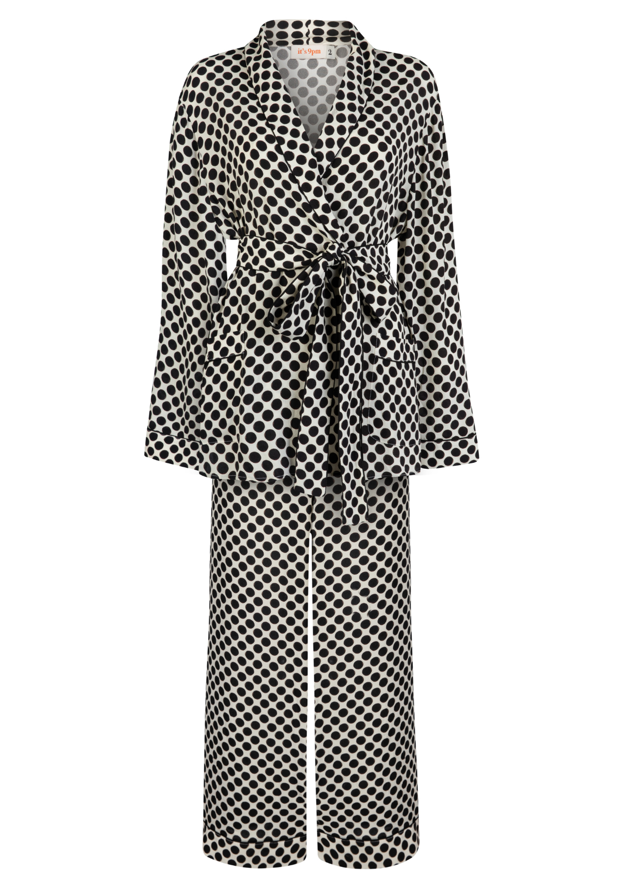 Rizzo Polka Dot Smoking Suit