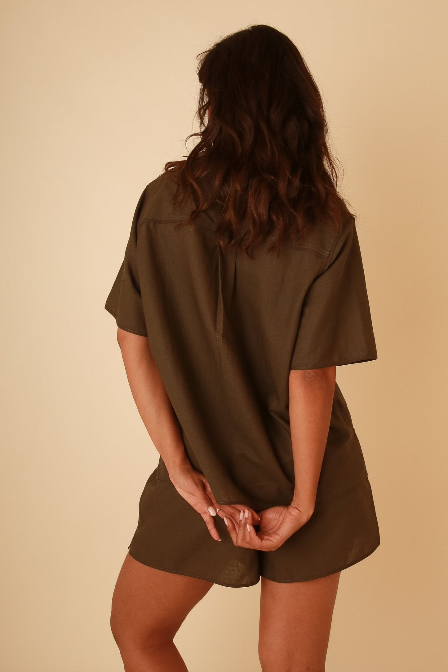 Matilda Wasabi Linen Set