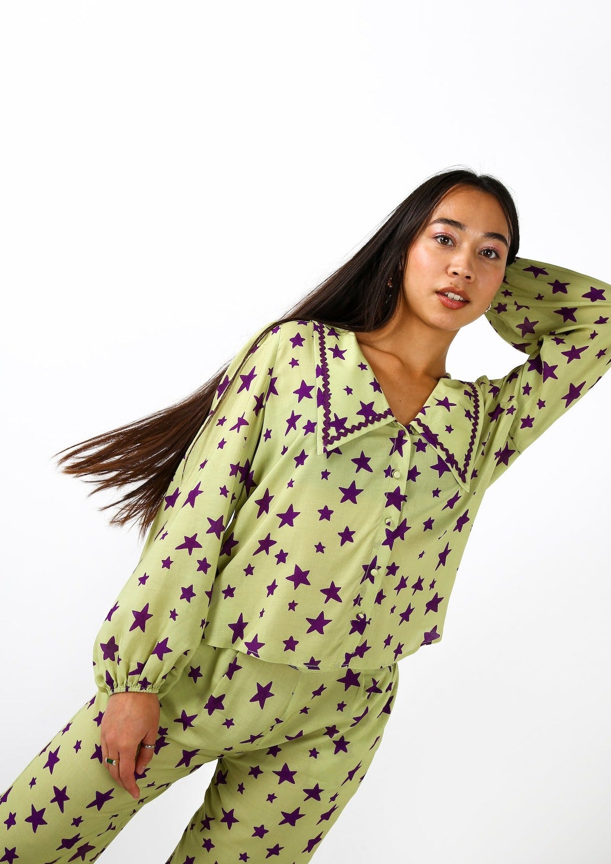 FRENCHIE Wobbly Star Green SS