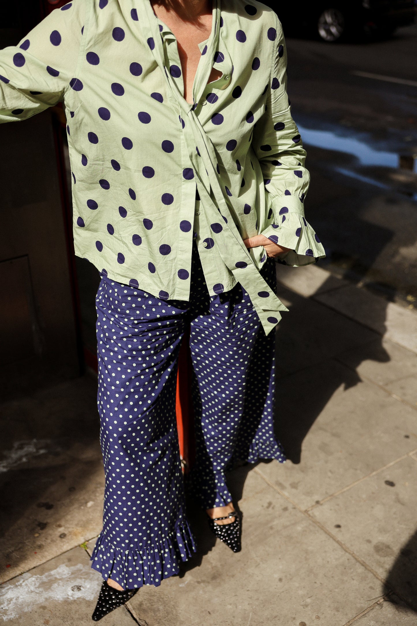 Corina Polka Dot Set