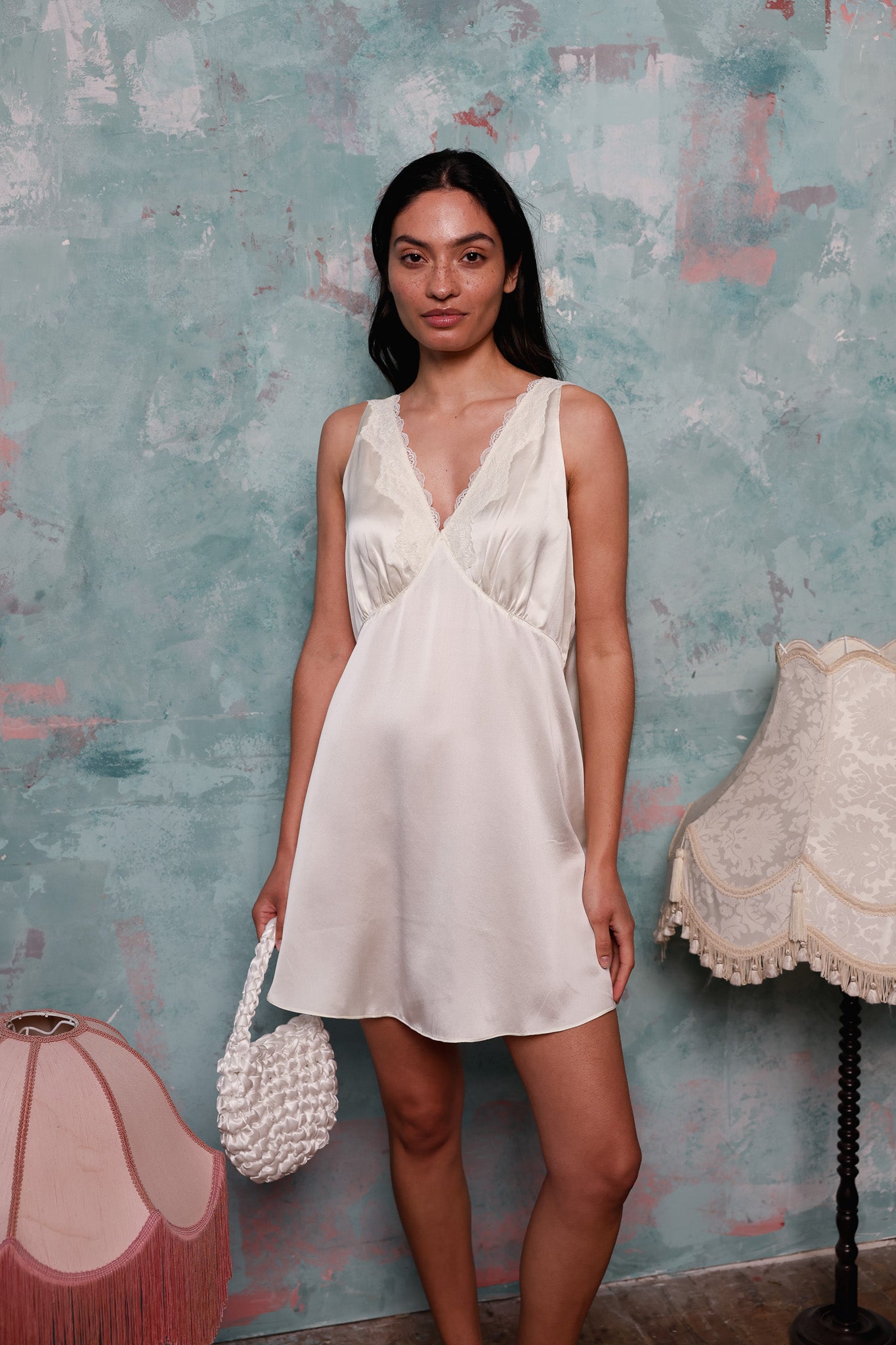 Alessia 100% Silk Dress Sample