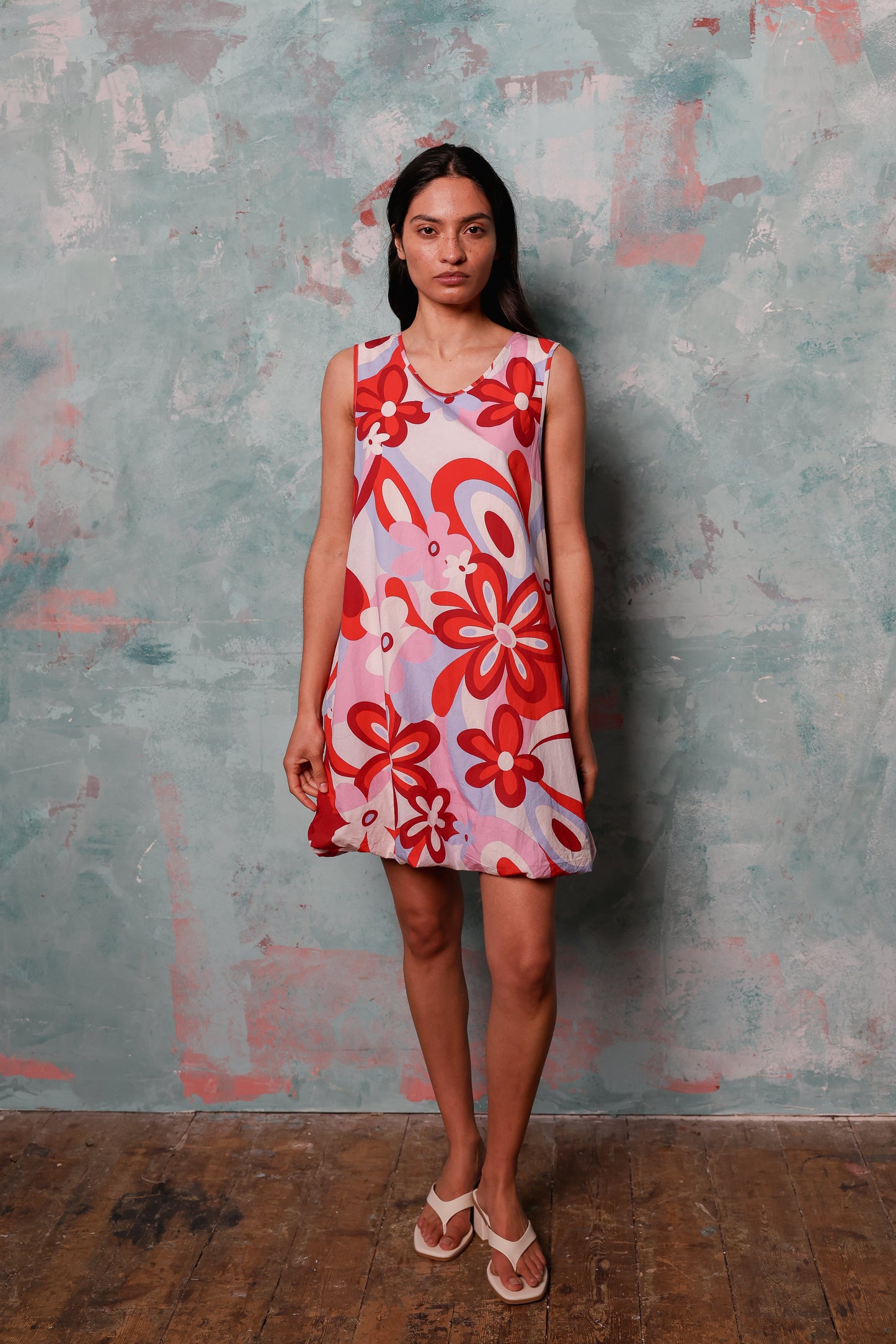 Suzi Bubble Hem Dress