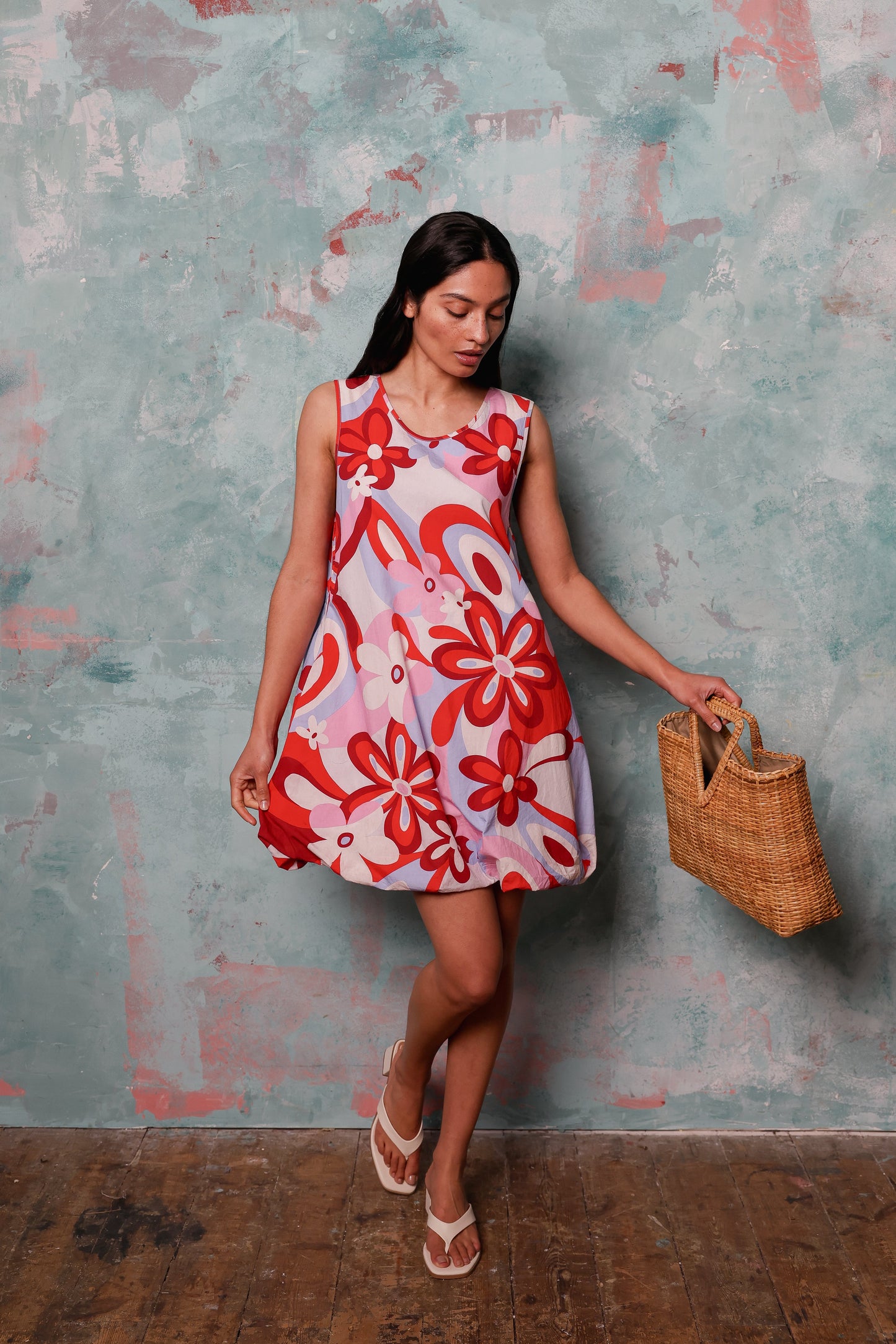 Suzi Bubble Hem Dress