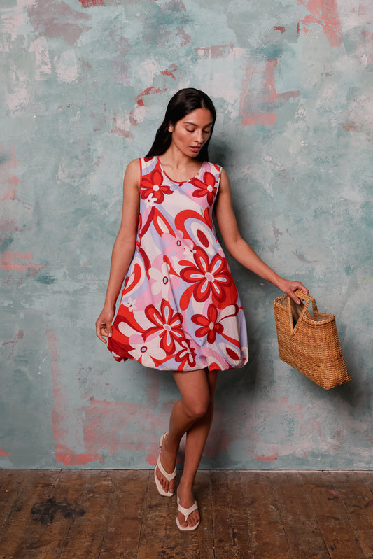 Suzi Bubble Hem Dress