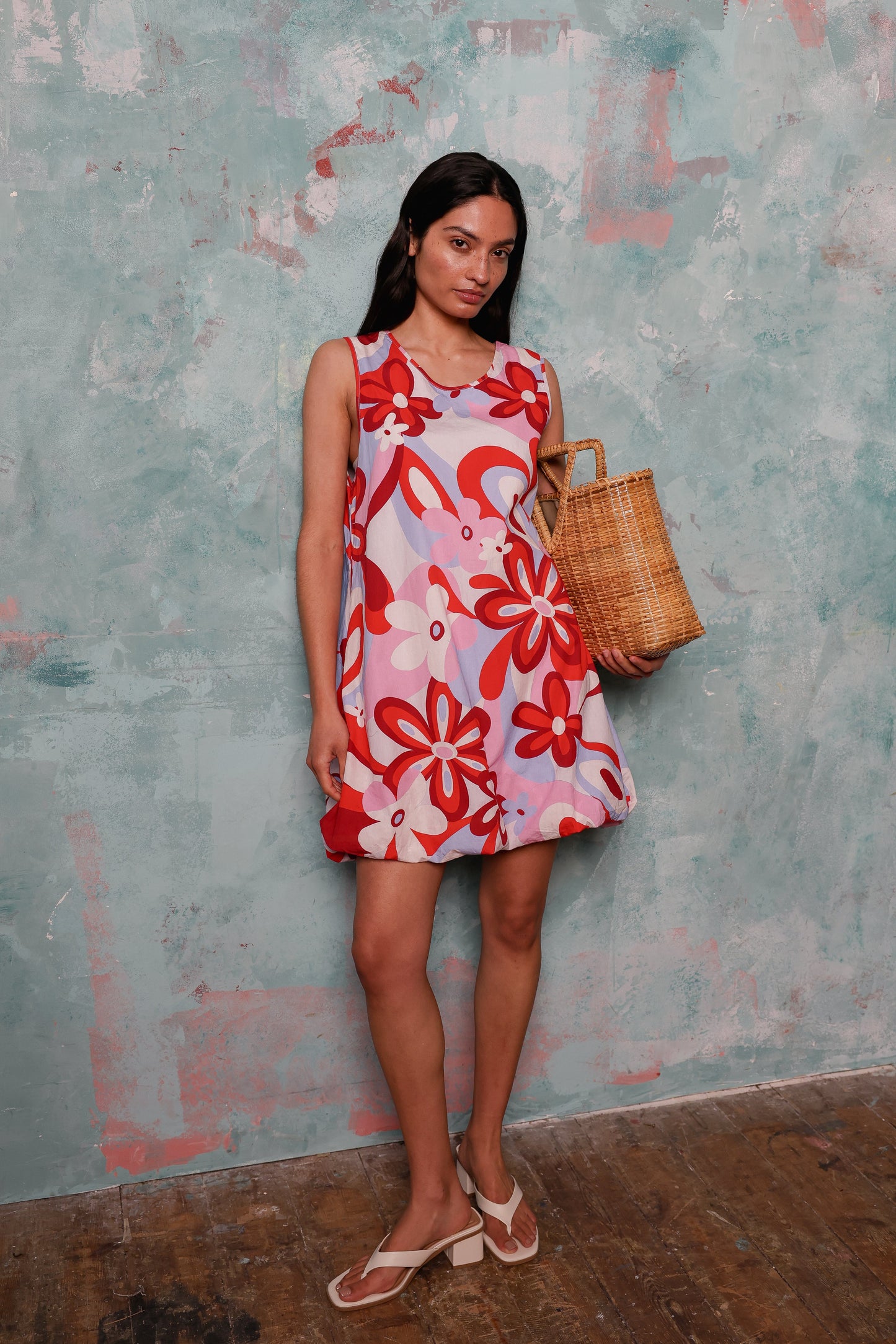 Suzi Bubble Hem Dress