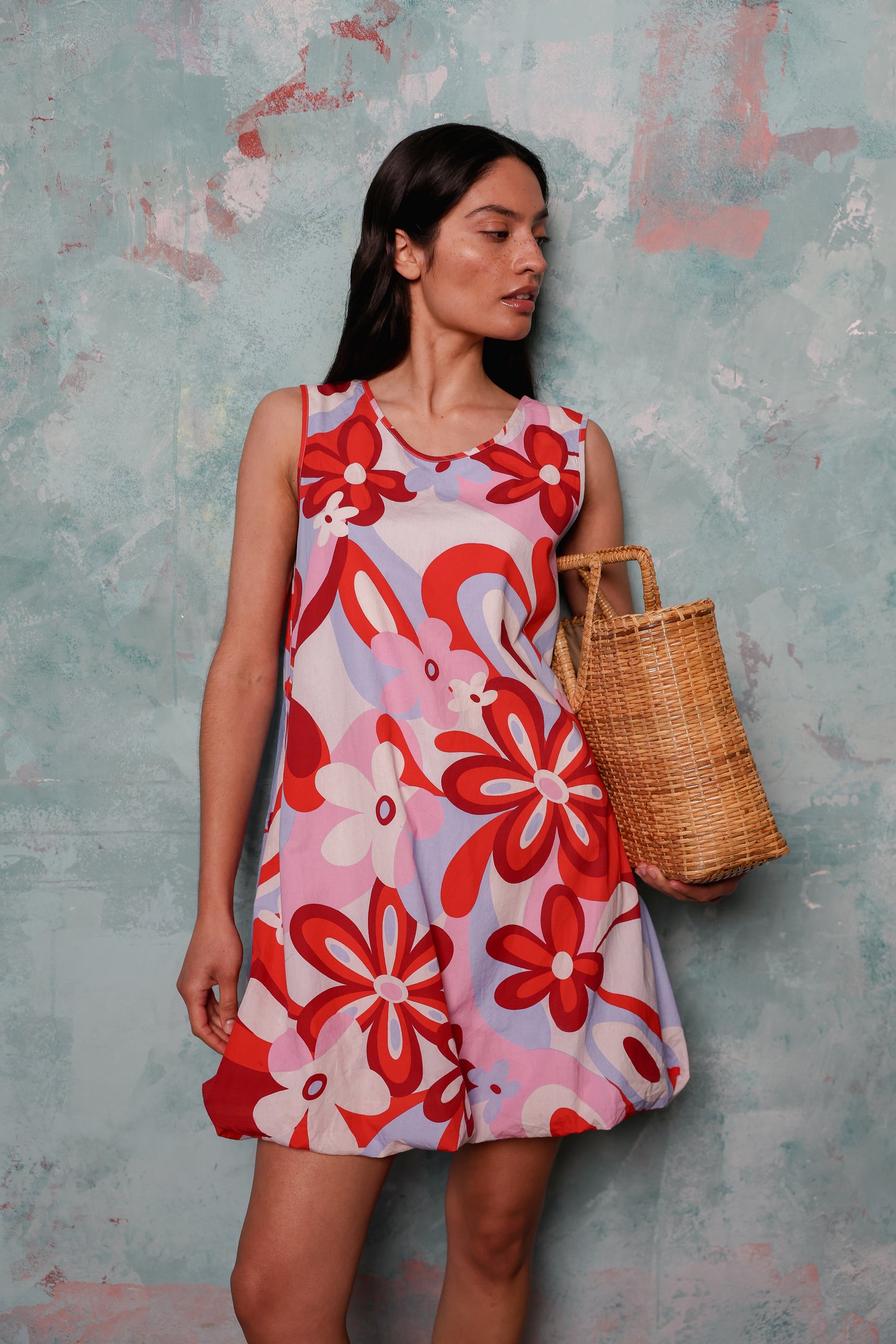 Suzi Bubble Hem Dress