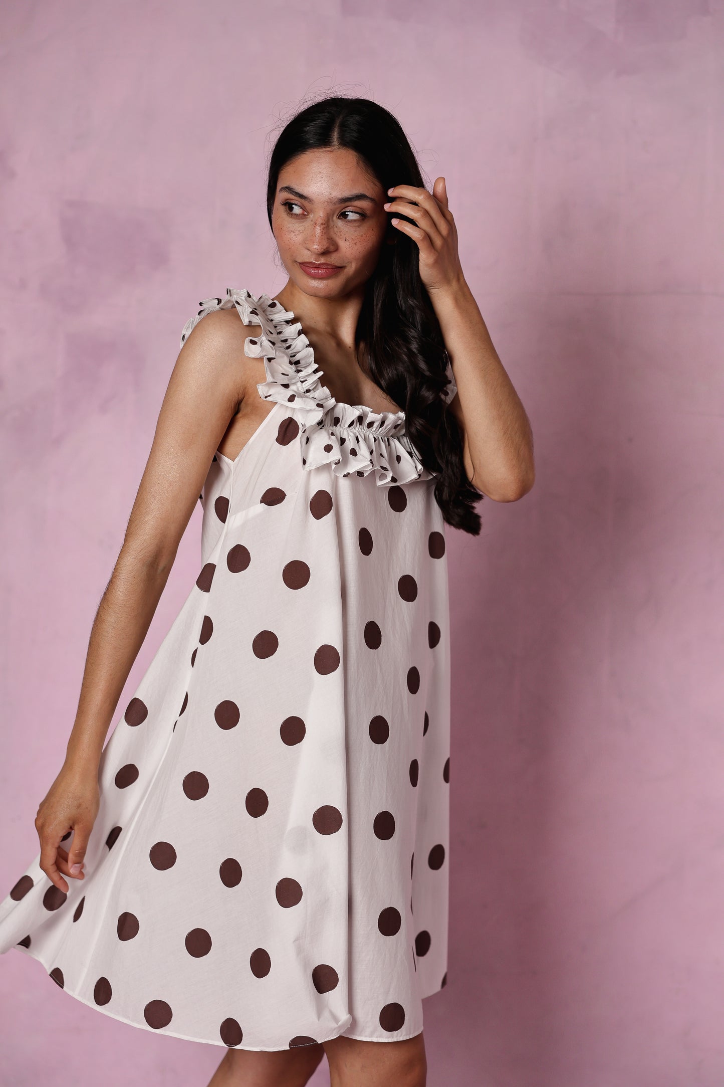 Penelope organic cotton cream dress
