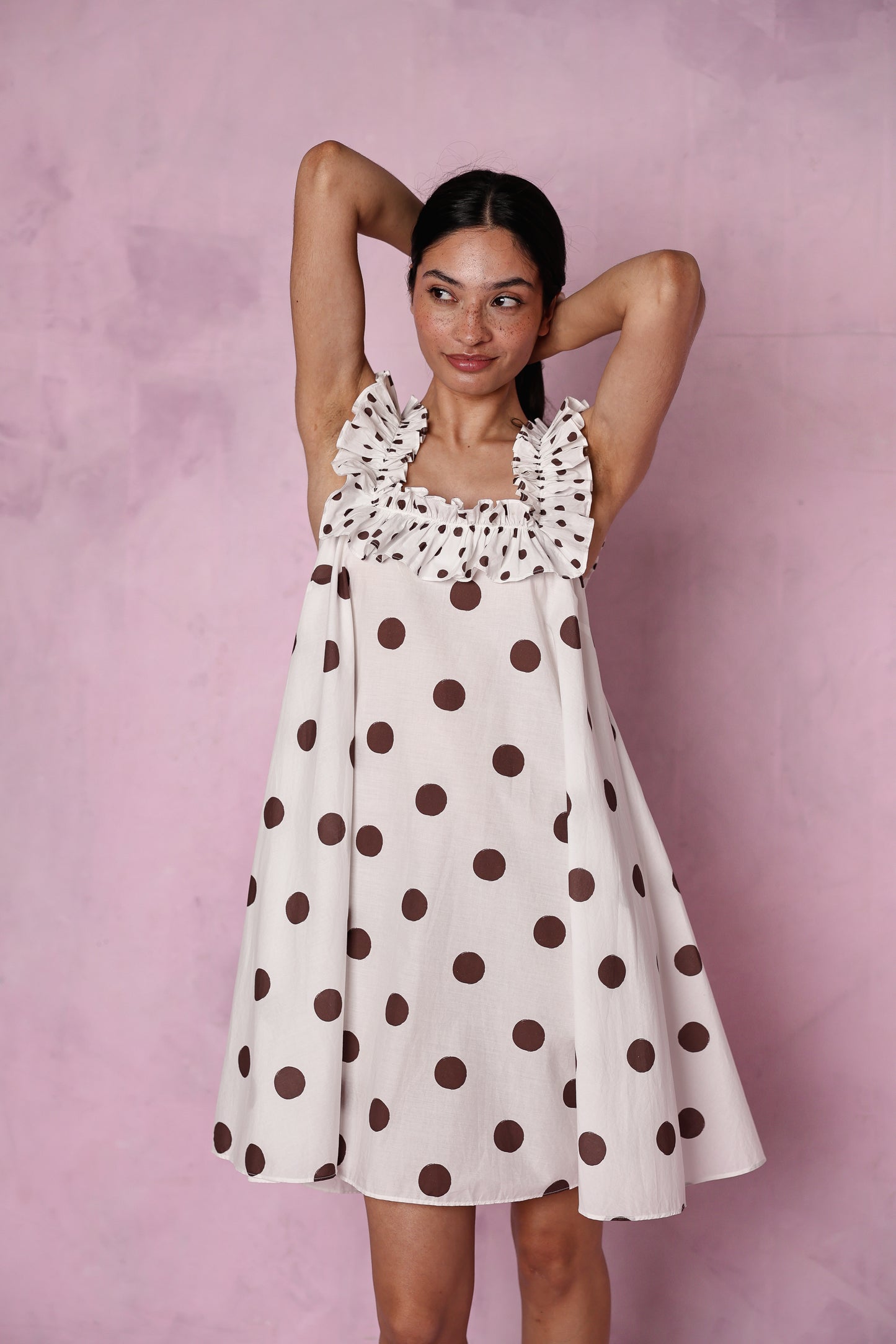 Penelope organic cotton cream dress