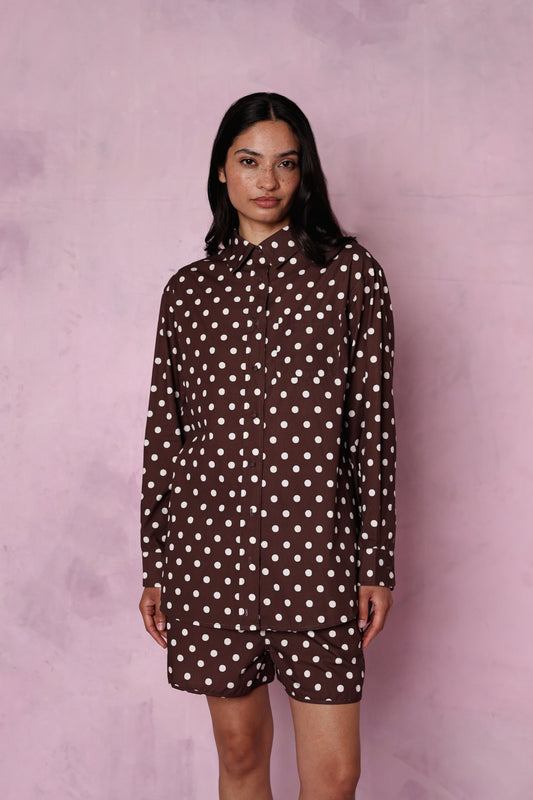 Jessie Brown Polka Dot set