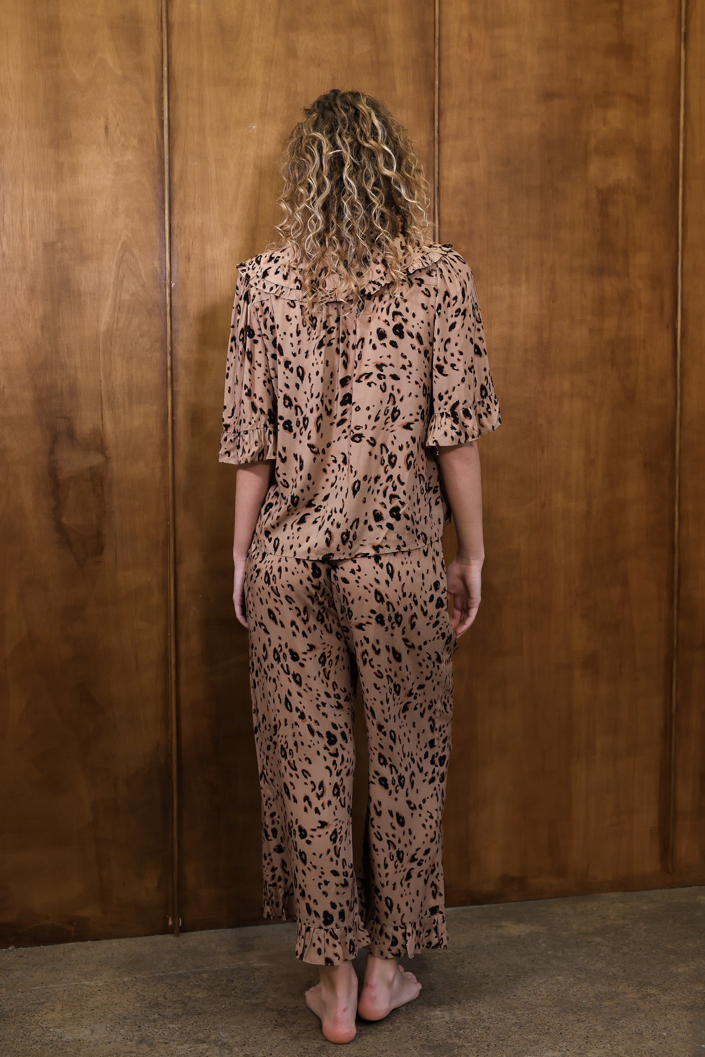 Selene Brushstroke Leopard Set