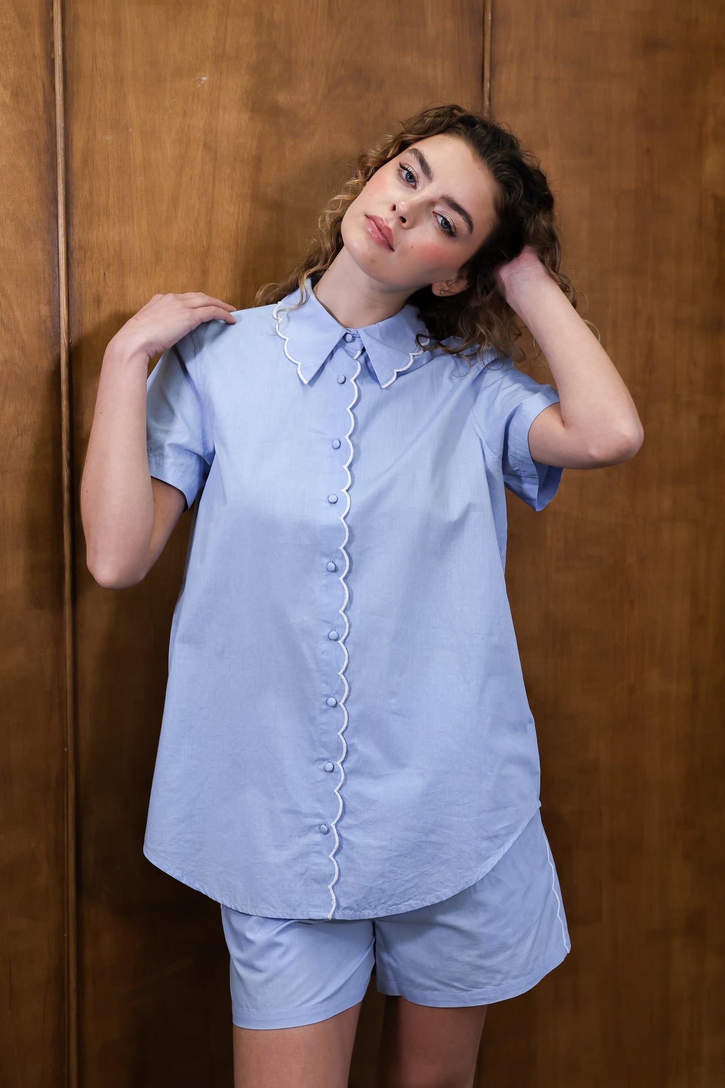 Sia Blue Organic Cotton Set