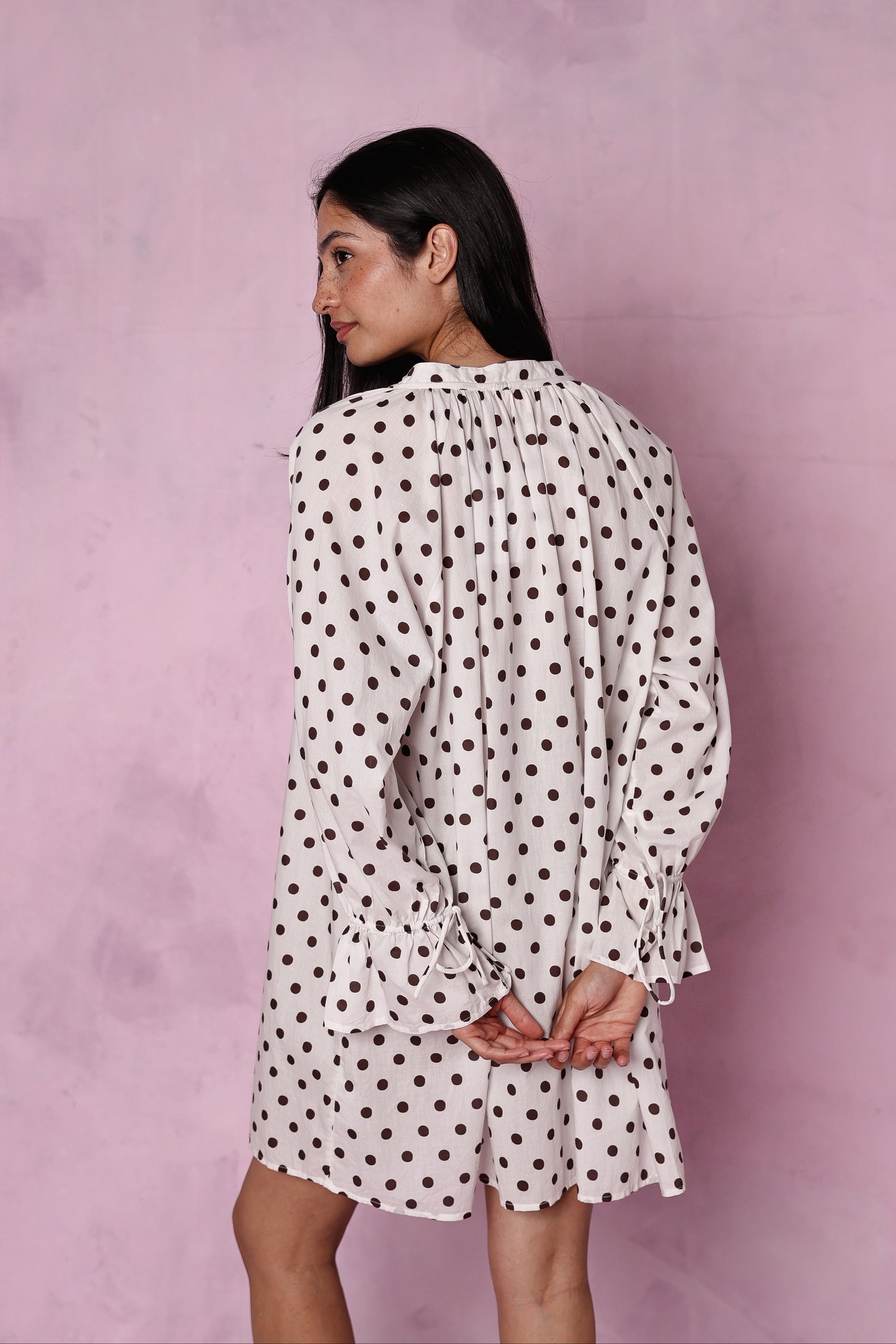 Margot organic cotton cream dress