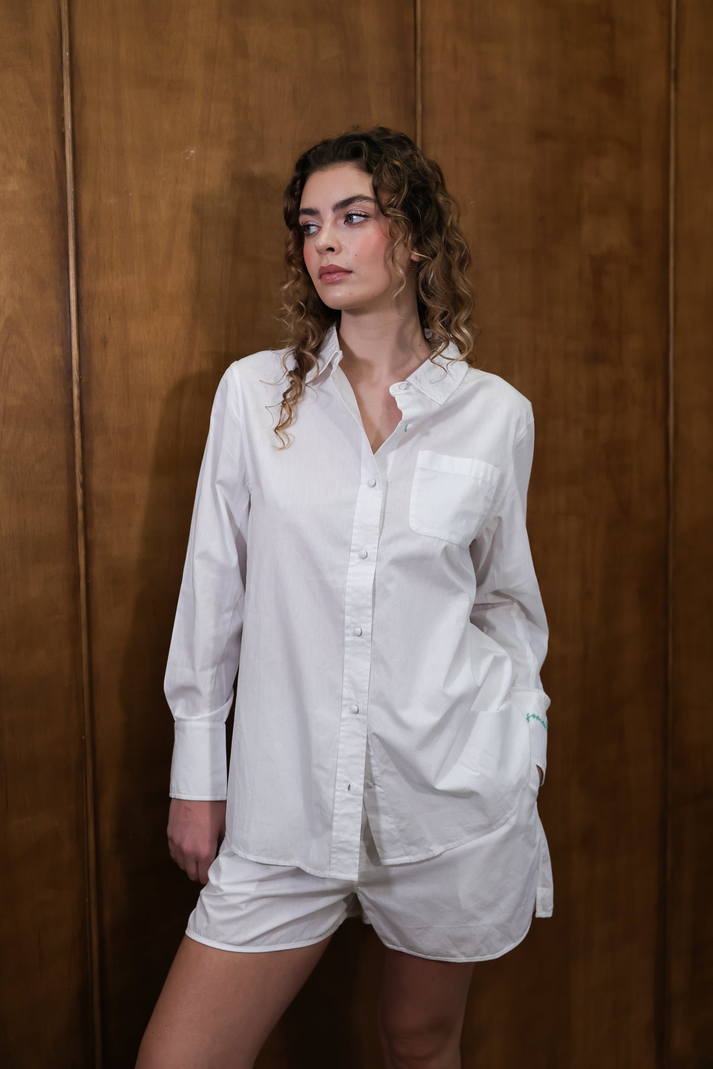 Jessie White Organic Cotton Set