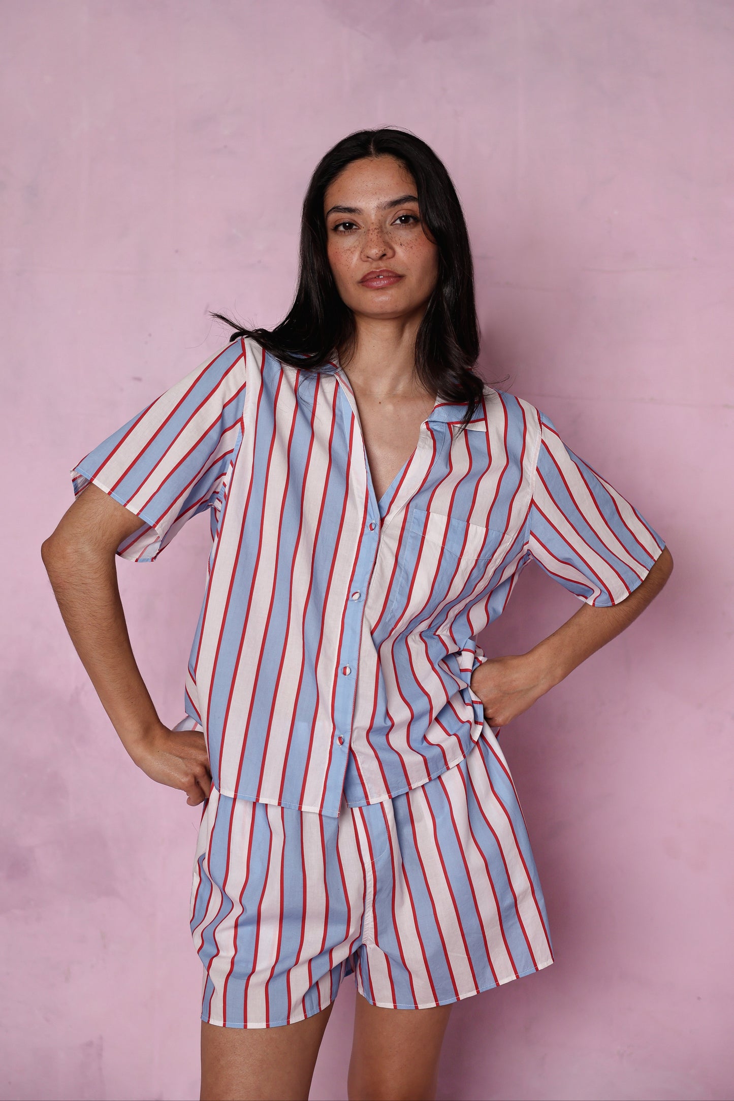 Matilda seaside stripe set