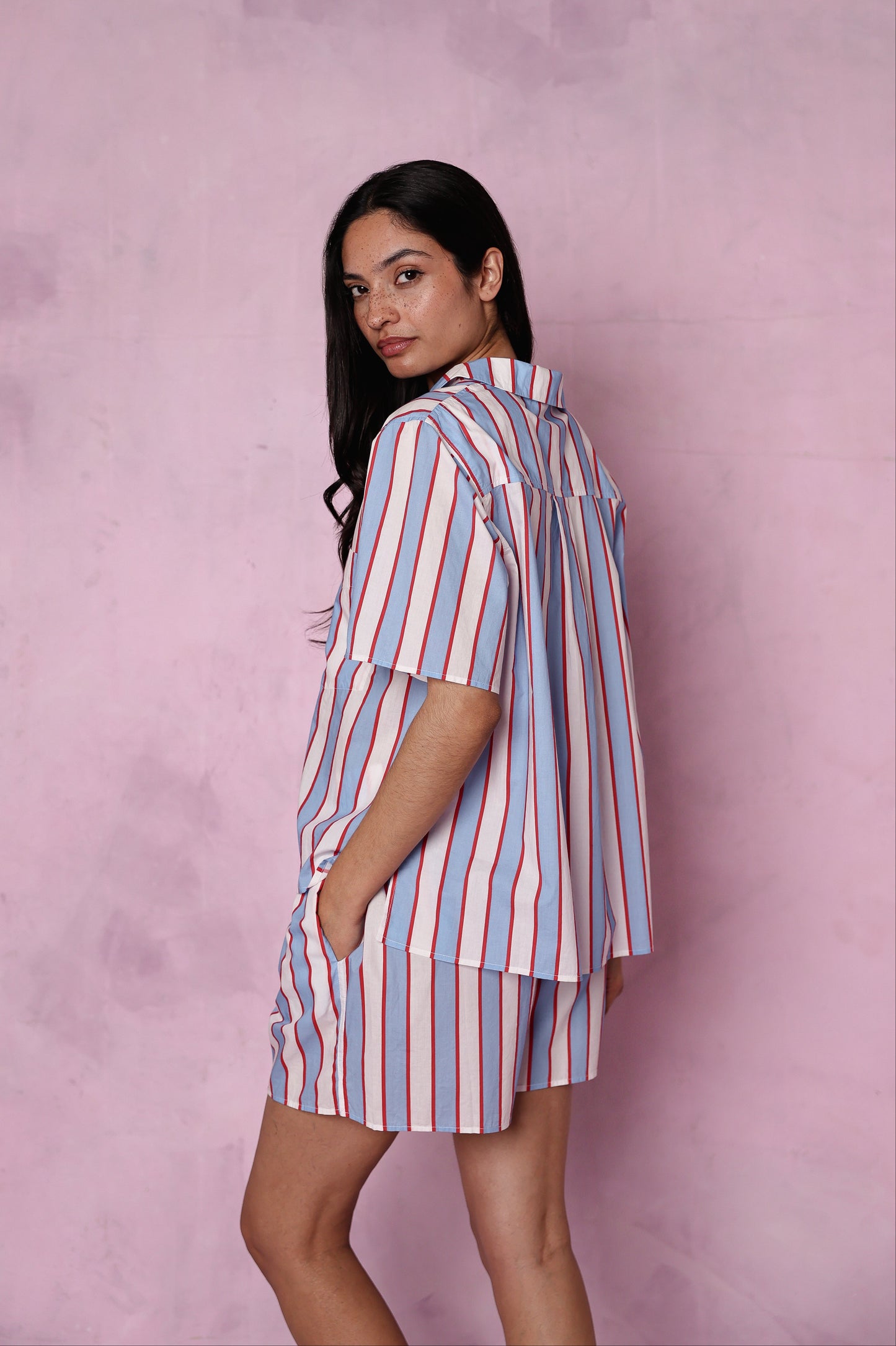 Matilda seaside stripe set