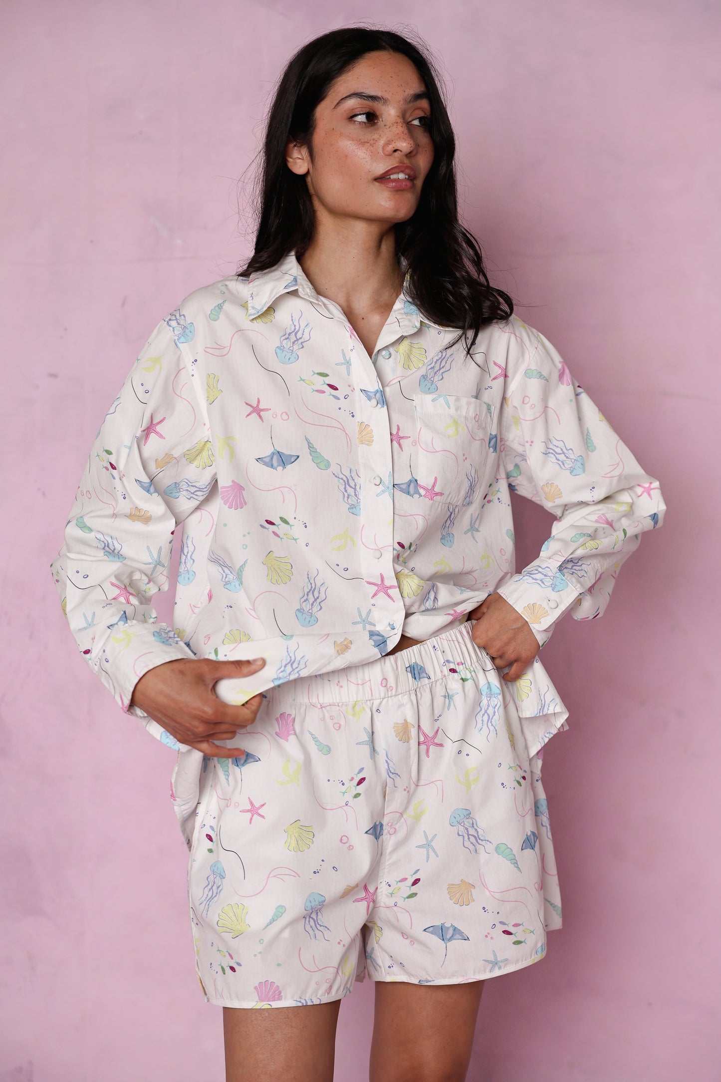 Jessie Oceanus organic cotton set