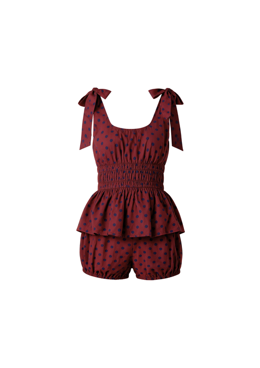 Belle organic cotton ladybird bloomers