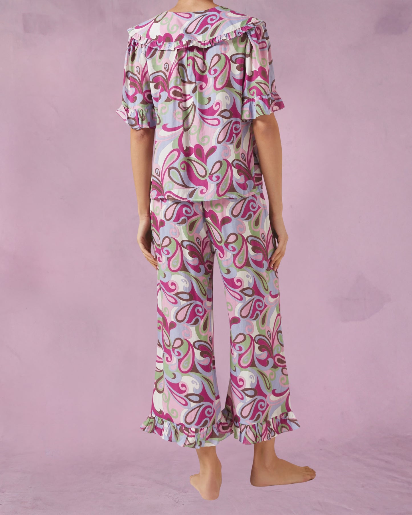 Selene magenta swirl set
