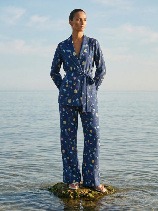 Rizzo Oceanus Sealife Smoking Suit