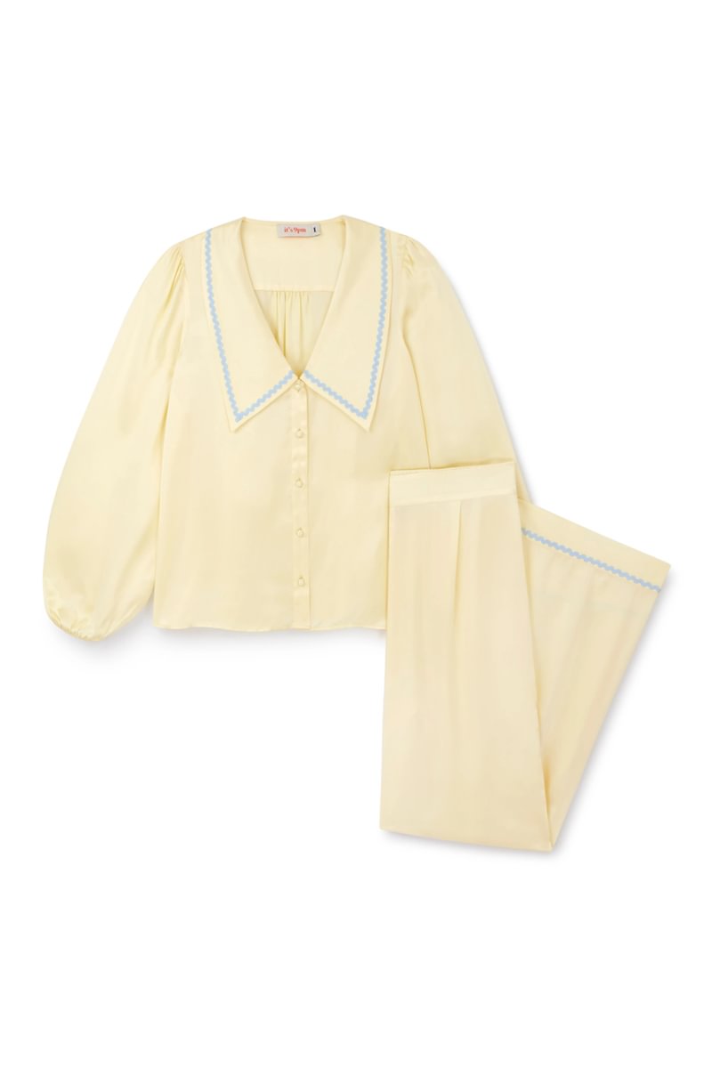 Frenchie pear silk set