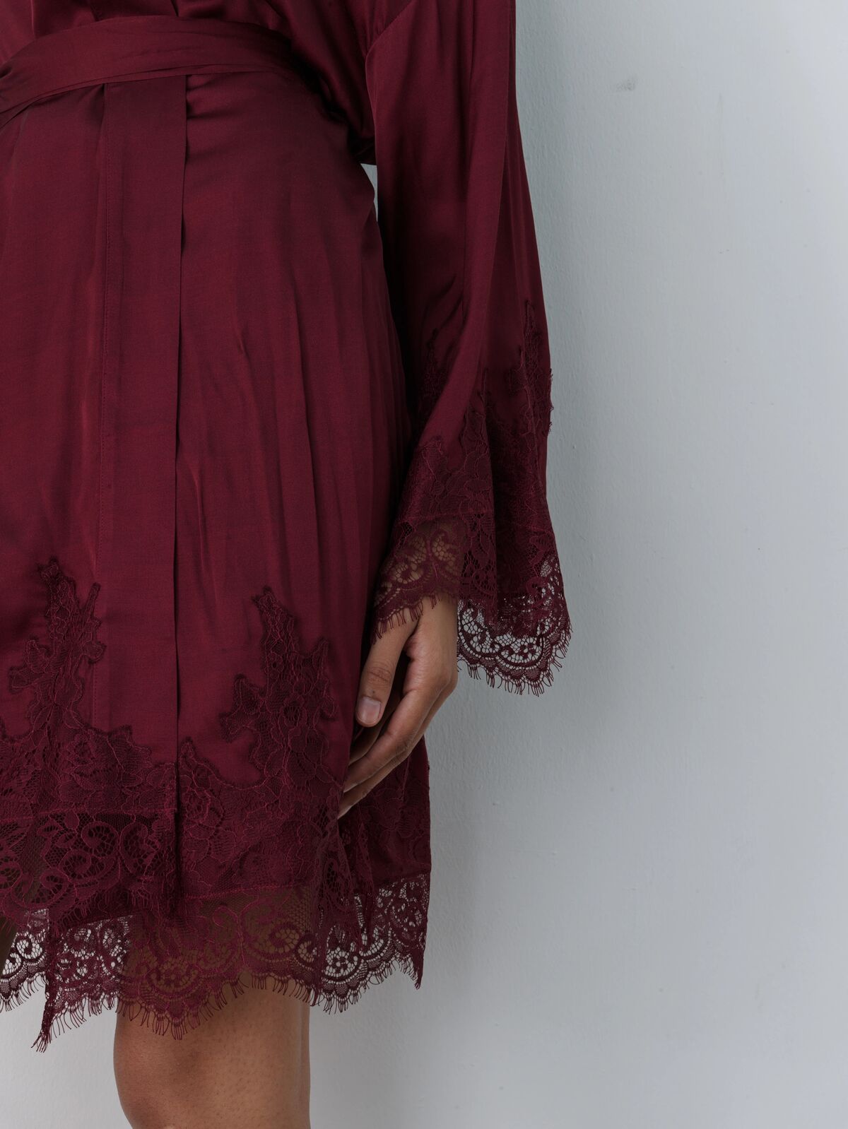 Venice lace robe