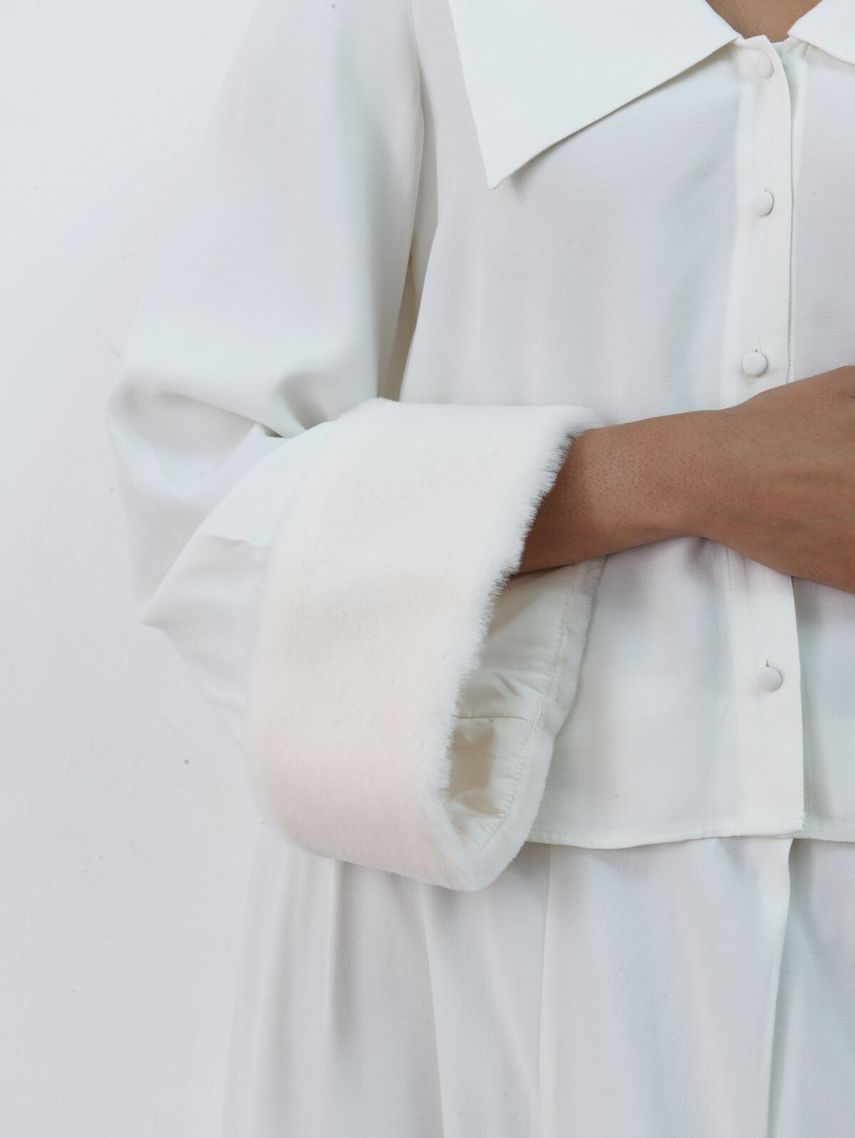 Frenchie white fur set