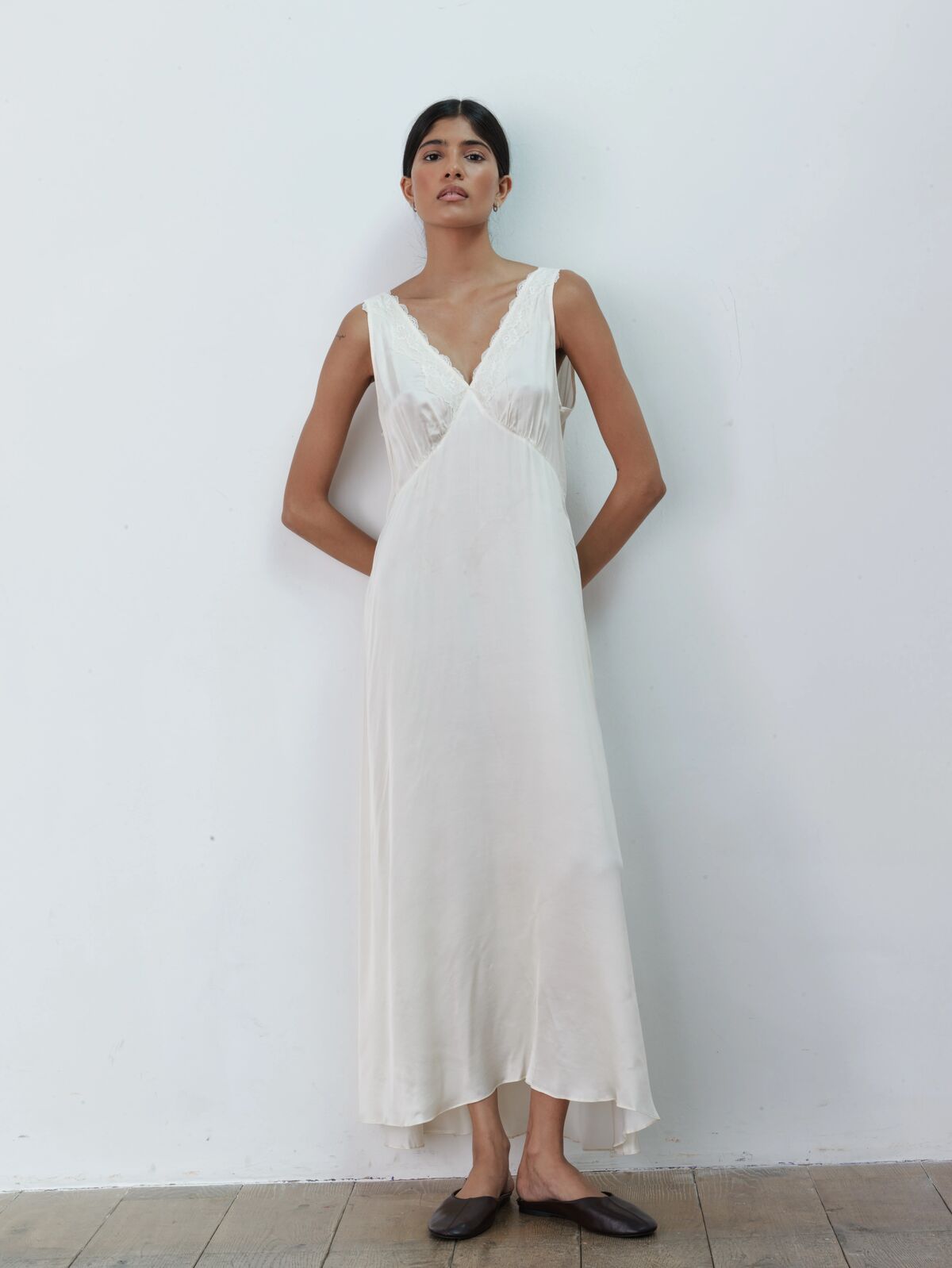 Shauna satin dress