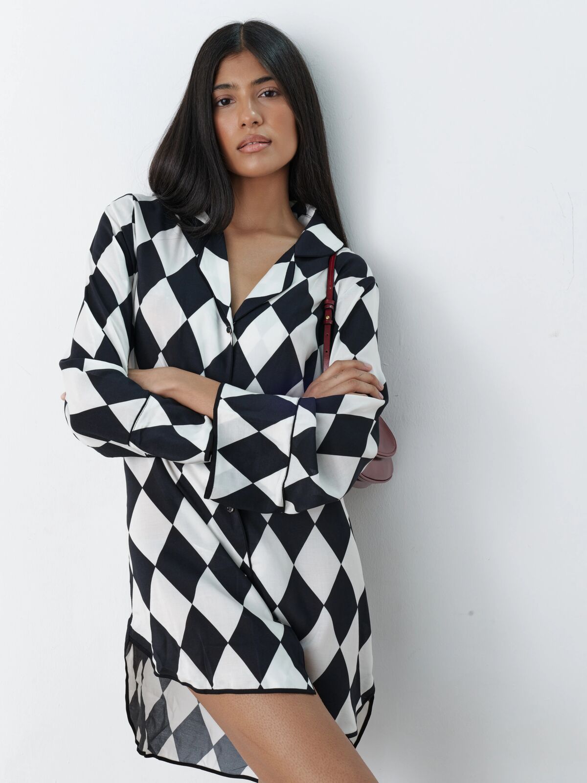 Nina nightshirt harlequin