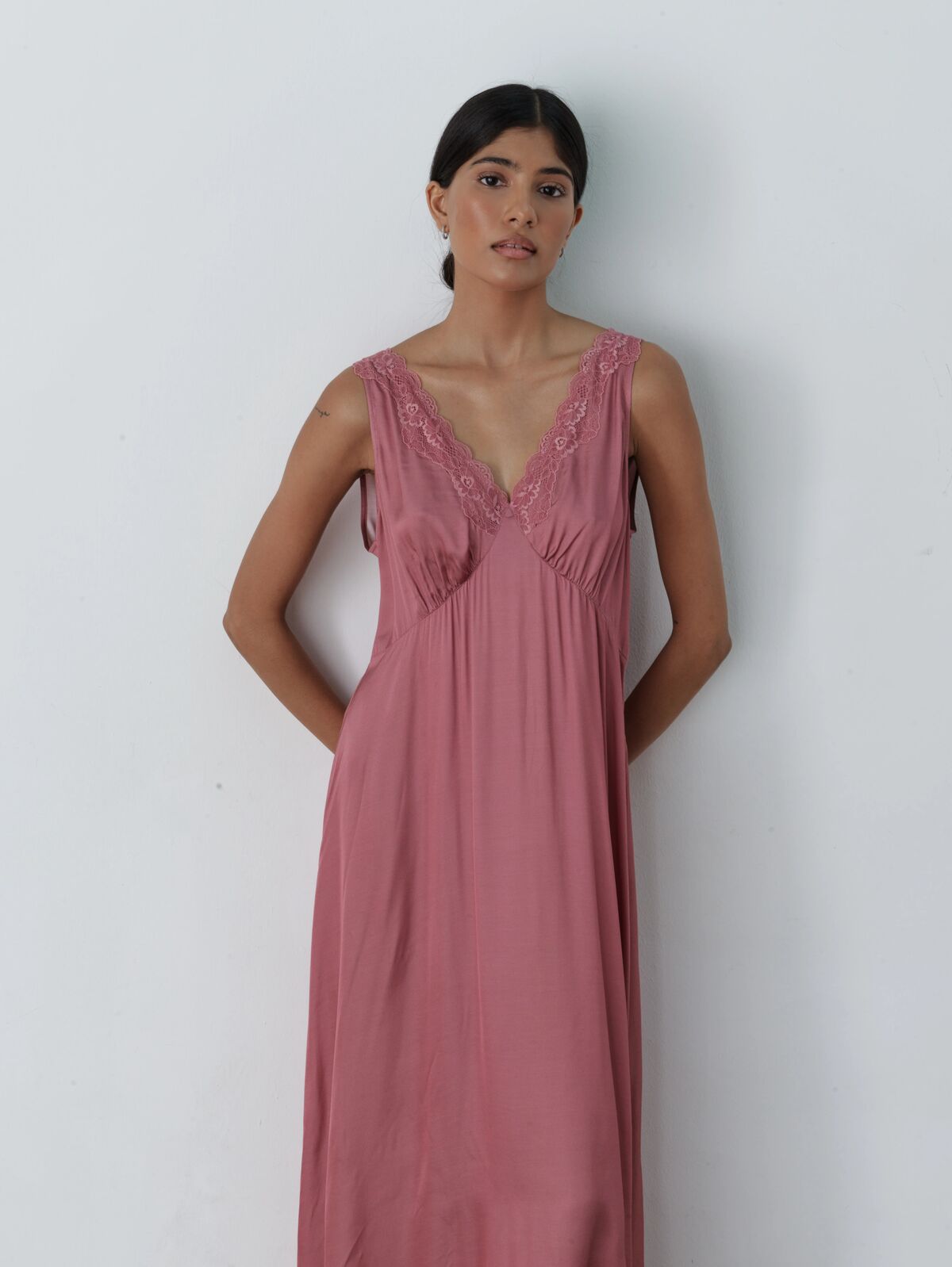 Shauna satin dress
