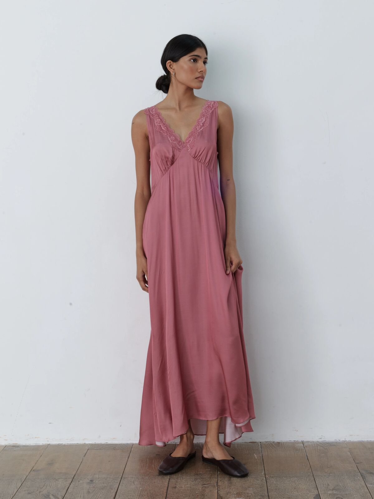Shauna satin dress