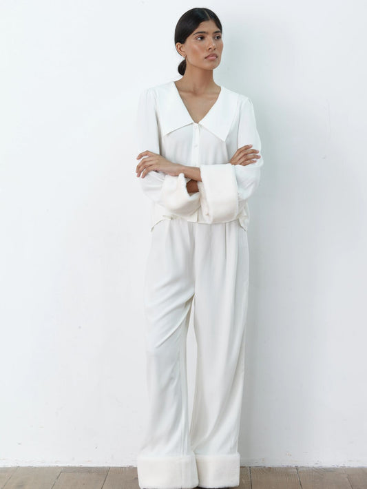 Frenchie white fur set