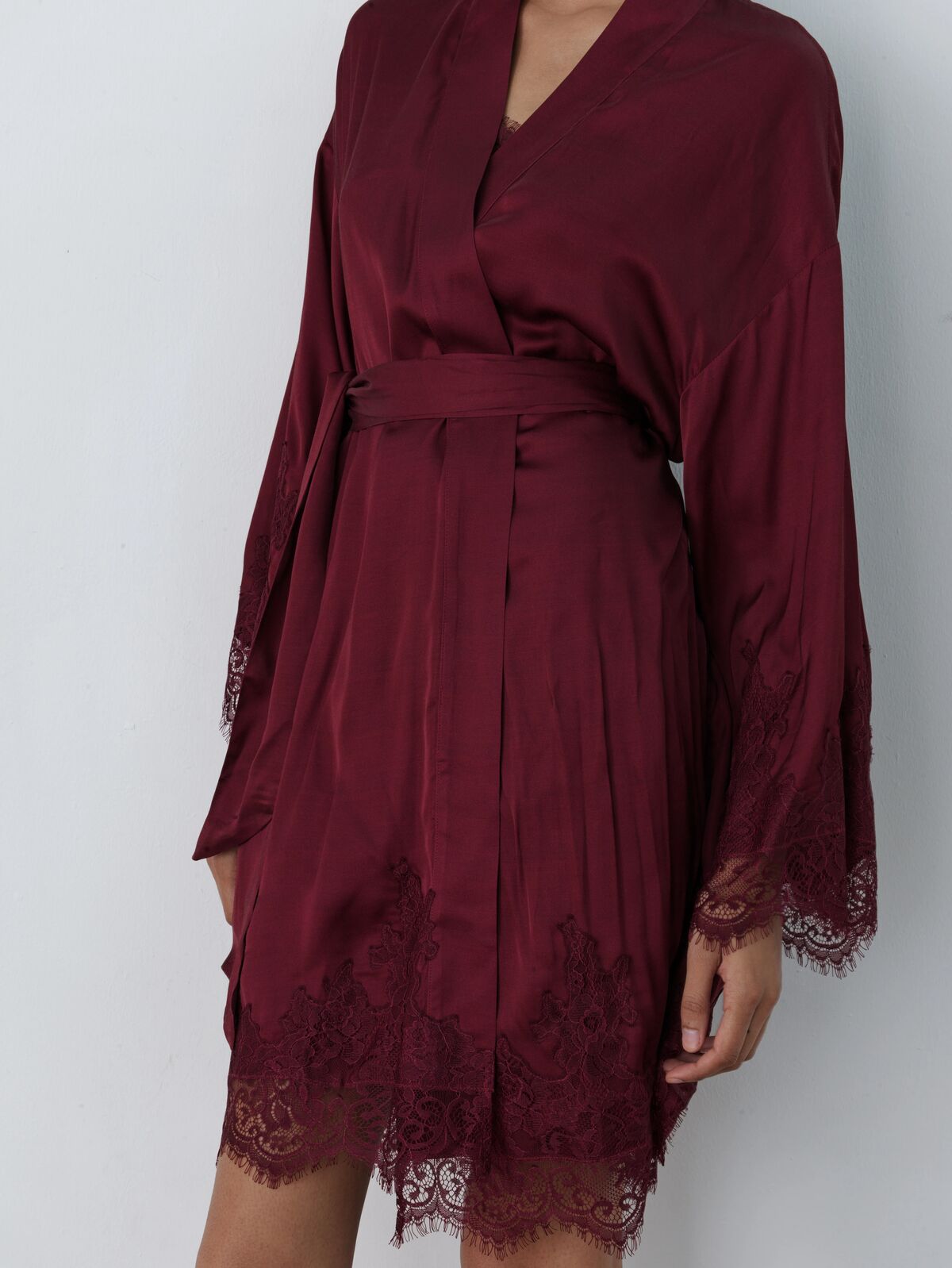 Venice lace robe