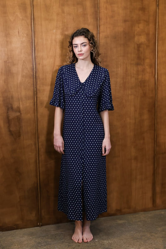 Celia Brown Polka dot