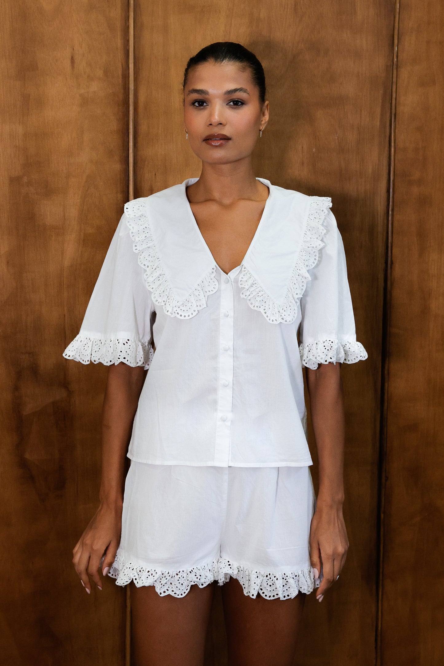 Luna Broderie Anglaise Set