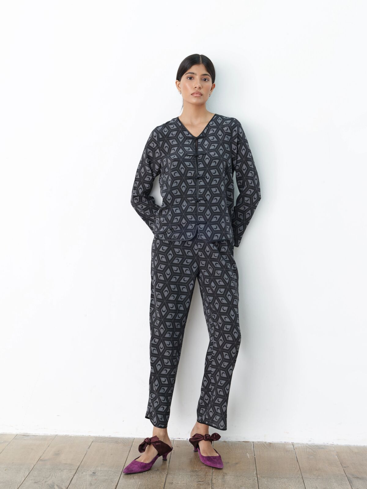 Bee Silk Trouser