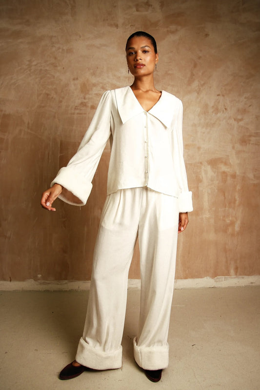Frenchie white fur set