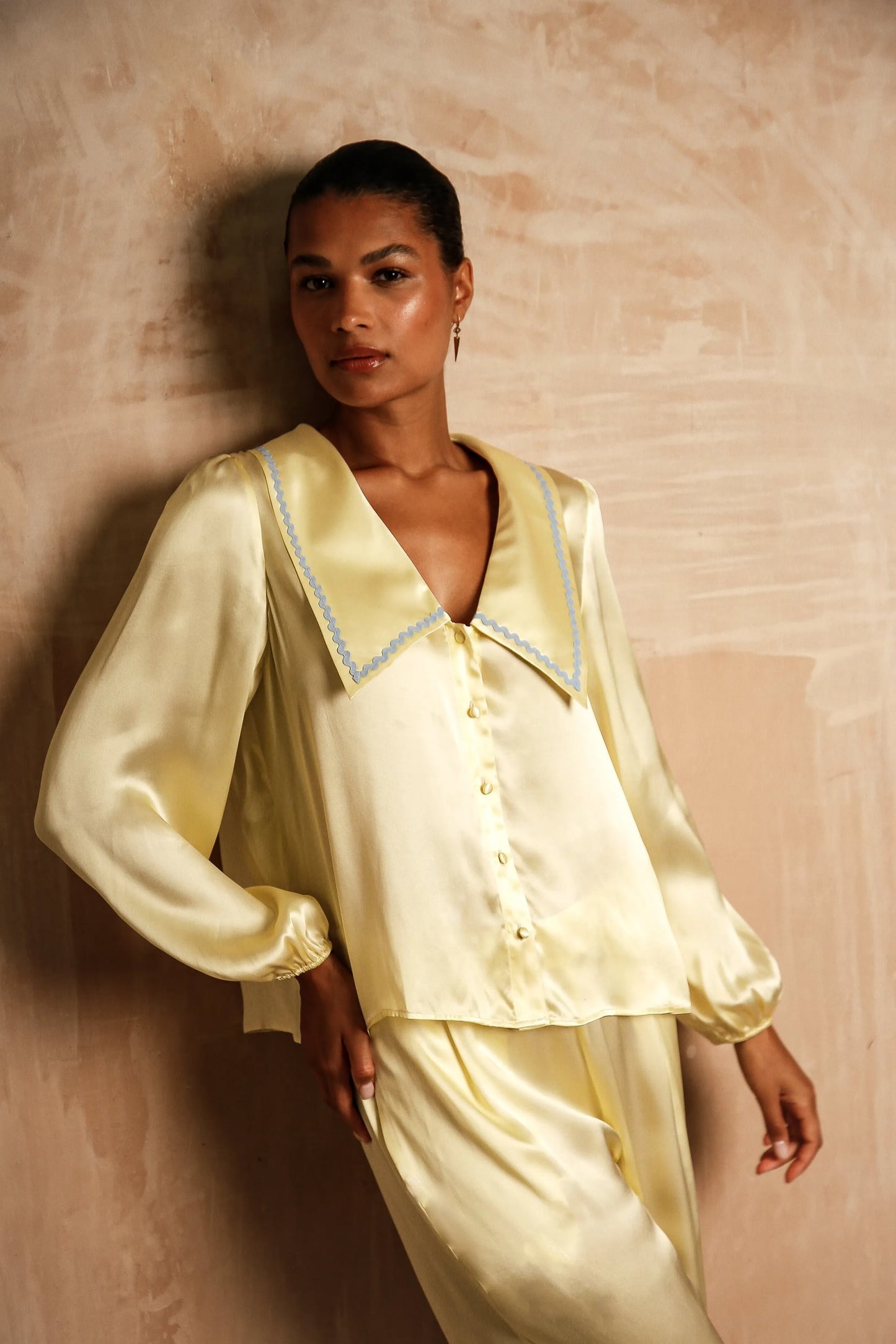 Frenchie pear silk set