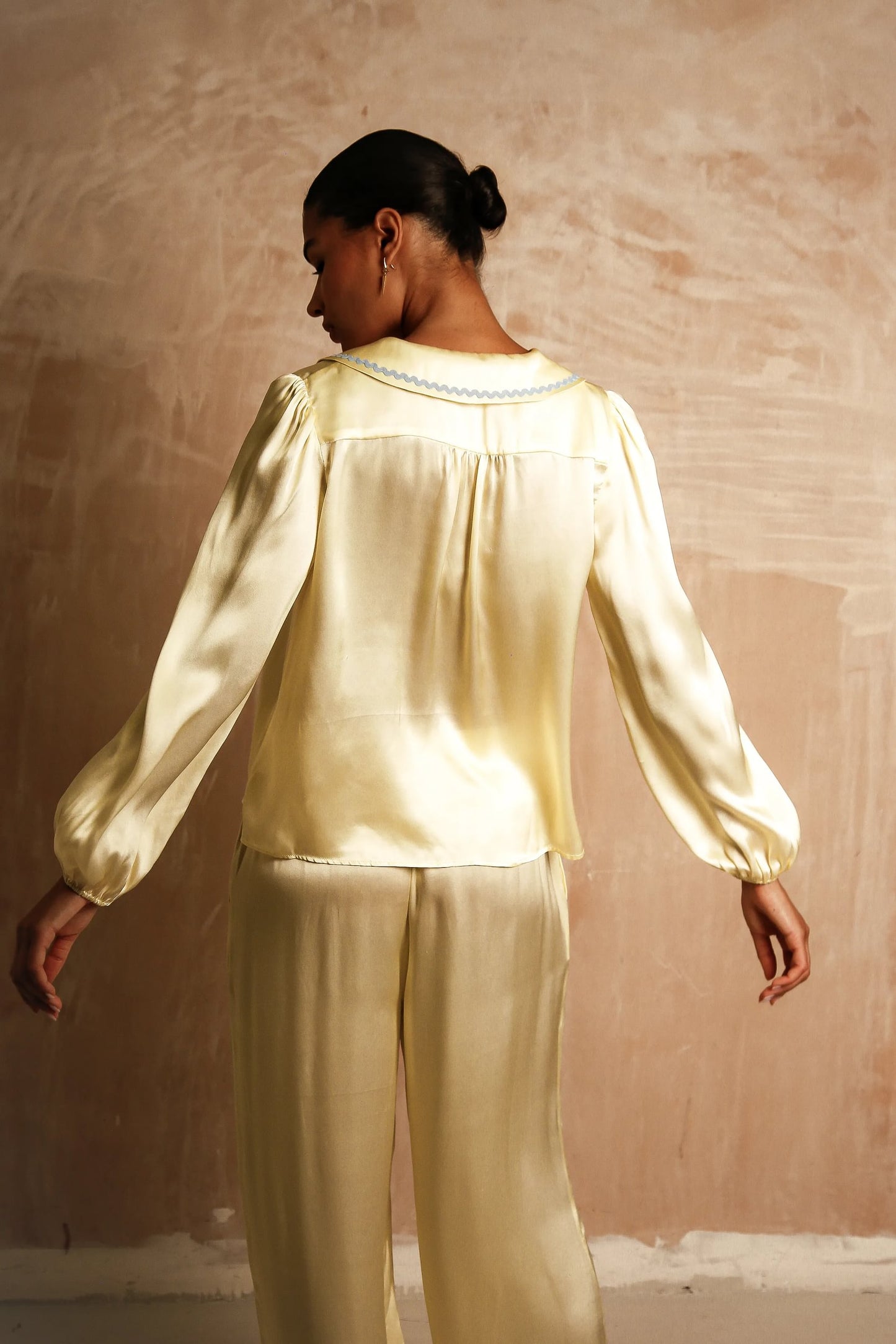 Frenchie pear silk set