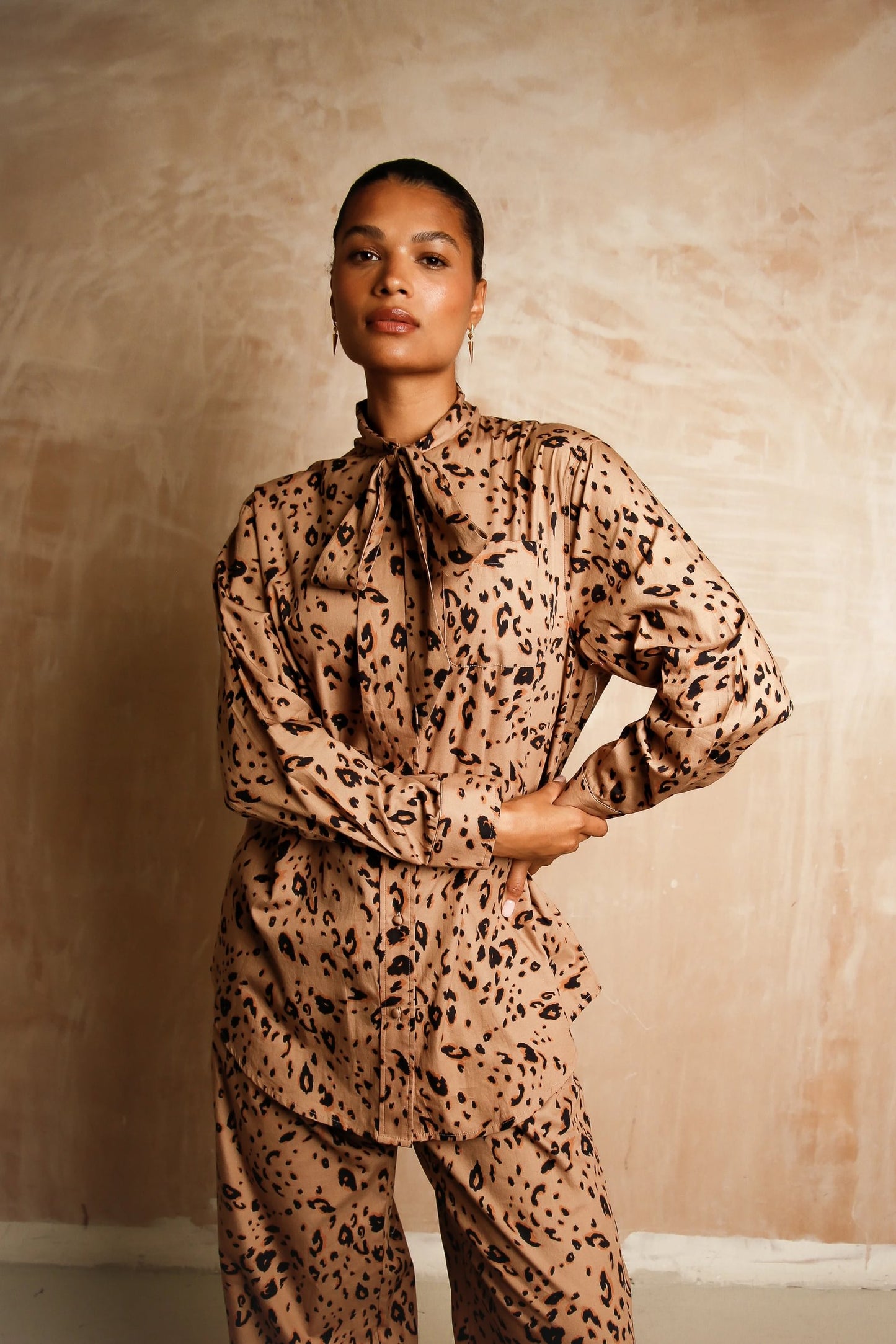 Stevie Brushstroke Leopard
