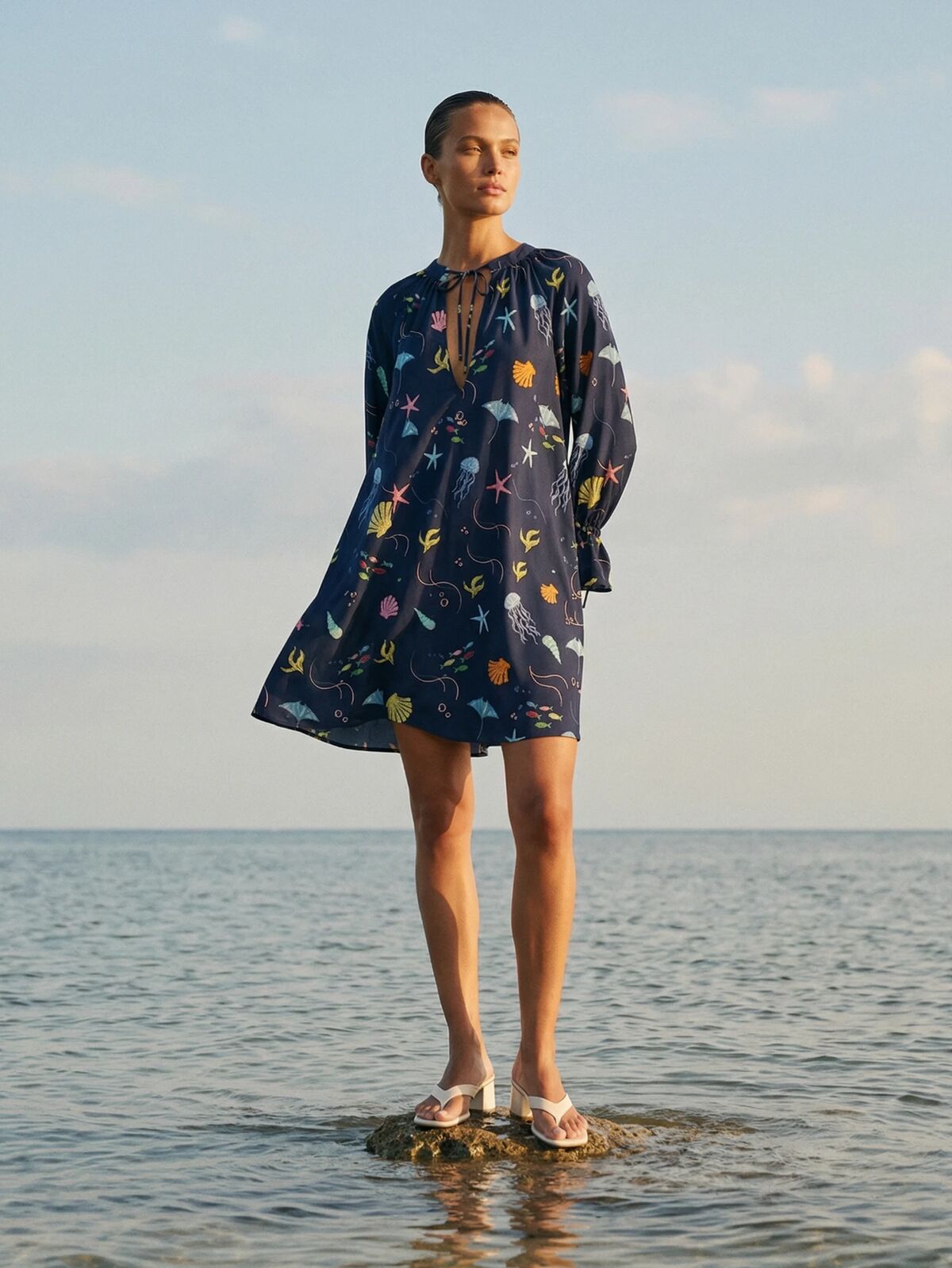 Margot Oceanus organic cotton dress